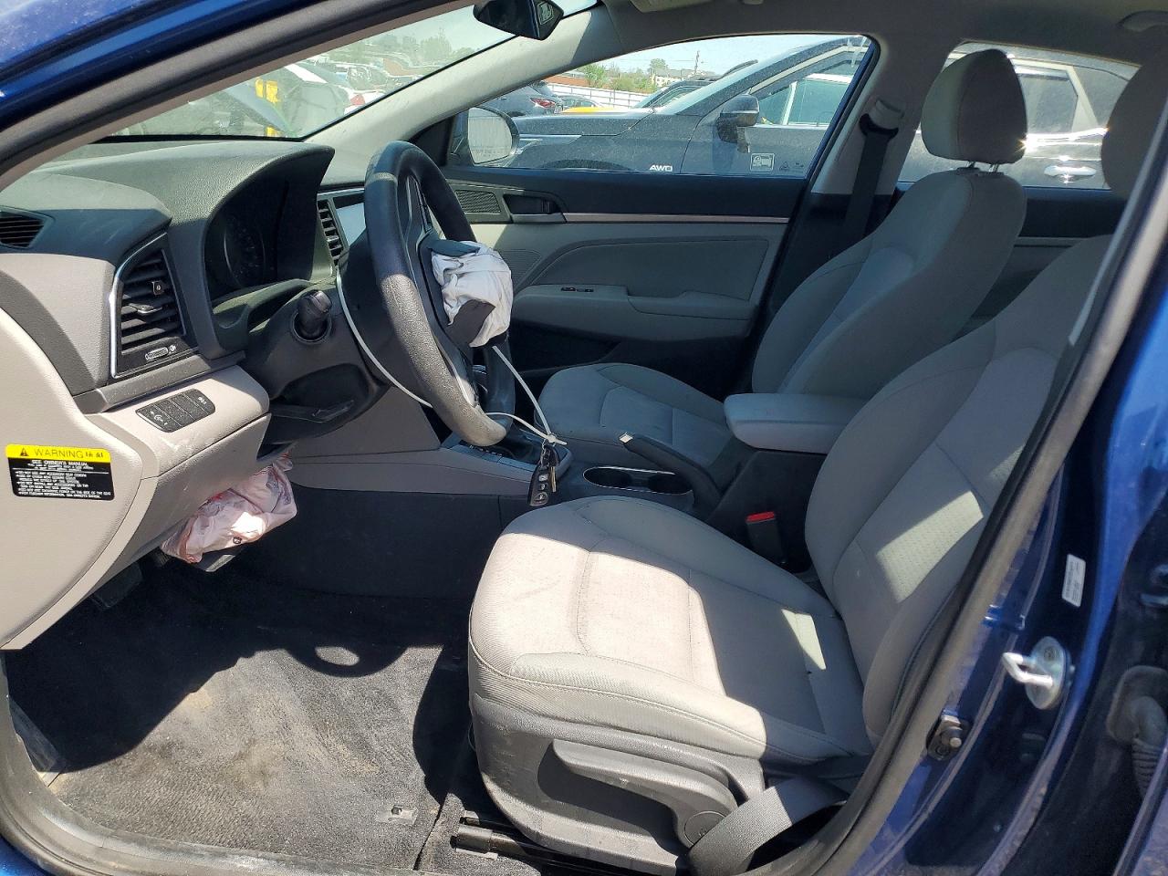 2017 Hyundai Elantra Se Синий vin: 5NPD84LF2HH099081