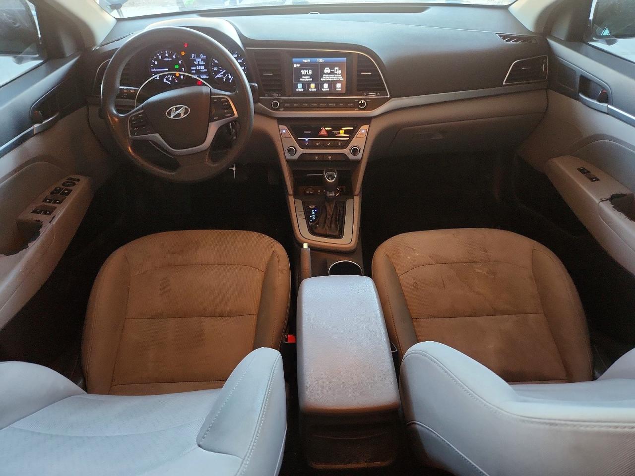 2017 Hyundai Elantra Se Gray vin: 5NPD84LF2HH107776