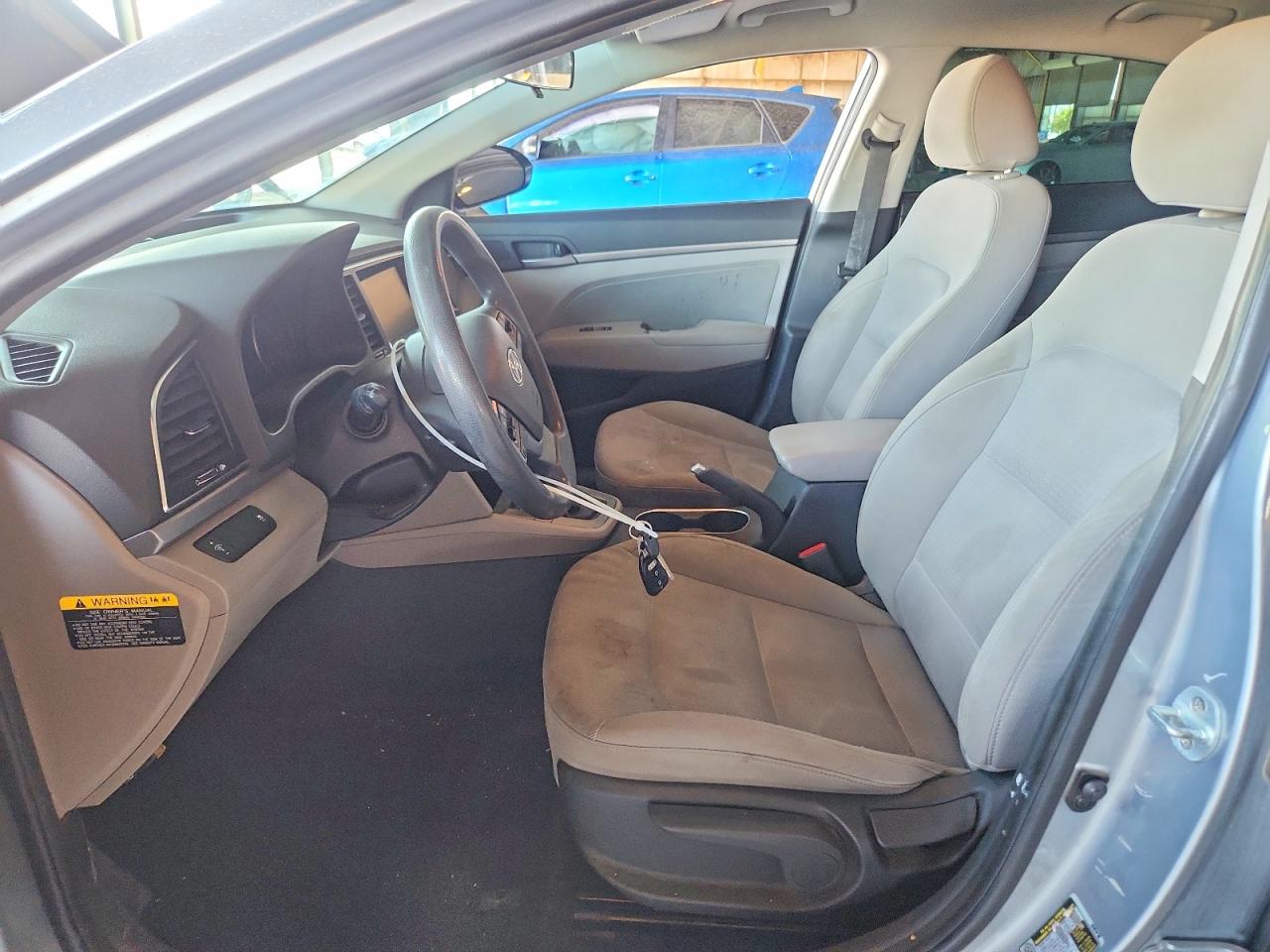 2017 Hyundai Elantra Se Gray vin: 5NPD84LF2HH107776