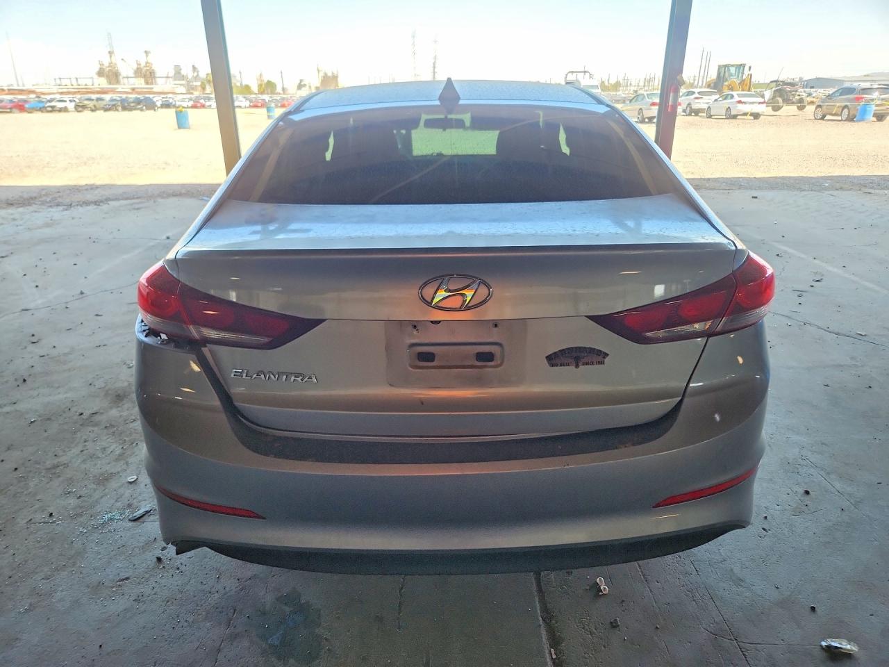 2017 Hyundai Elantra Se Gray vin: 5NPD84LF2HH107776