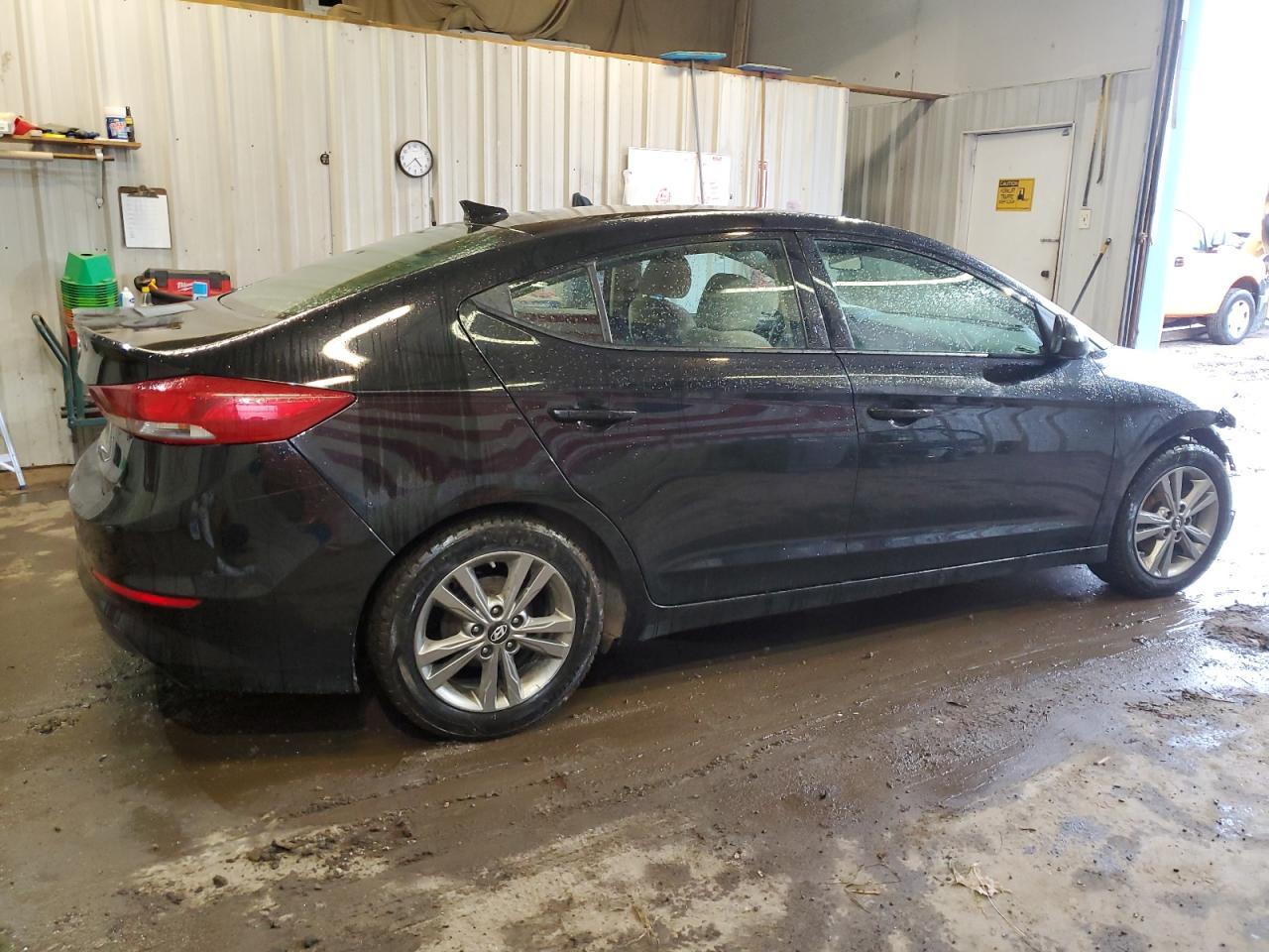 2017 Hyundai Elantra Se Black vin: 5NPD84LF2HH114548
