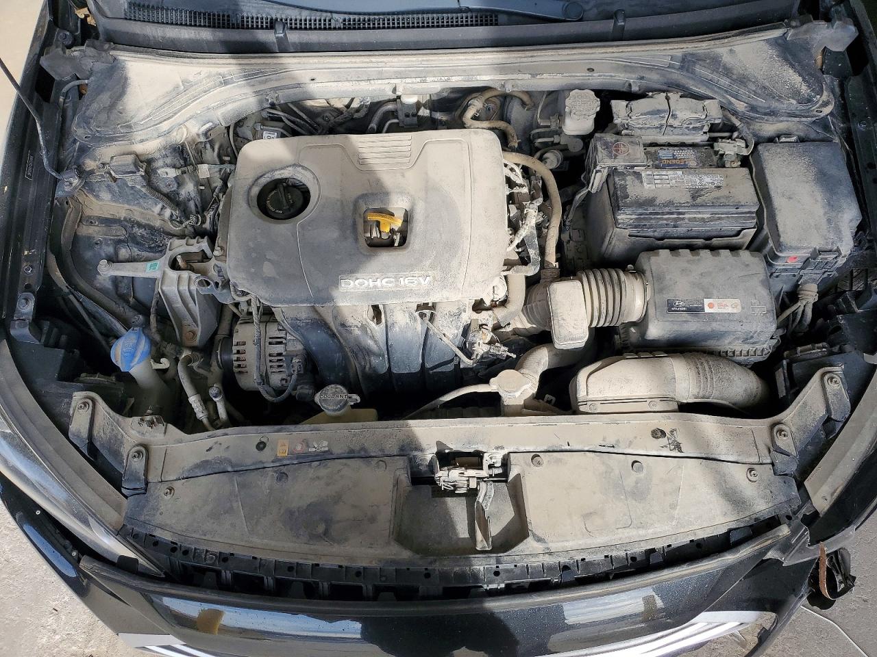 2018 Hyundai Elantra Sel Черный vin: 5NPD84LF2JH254945