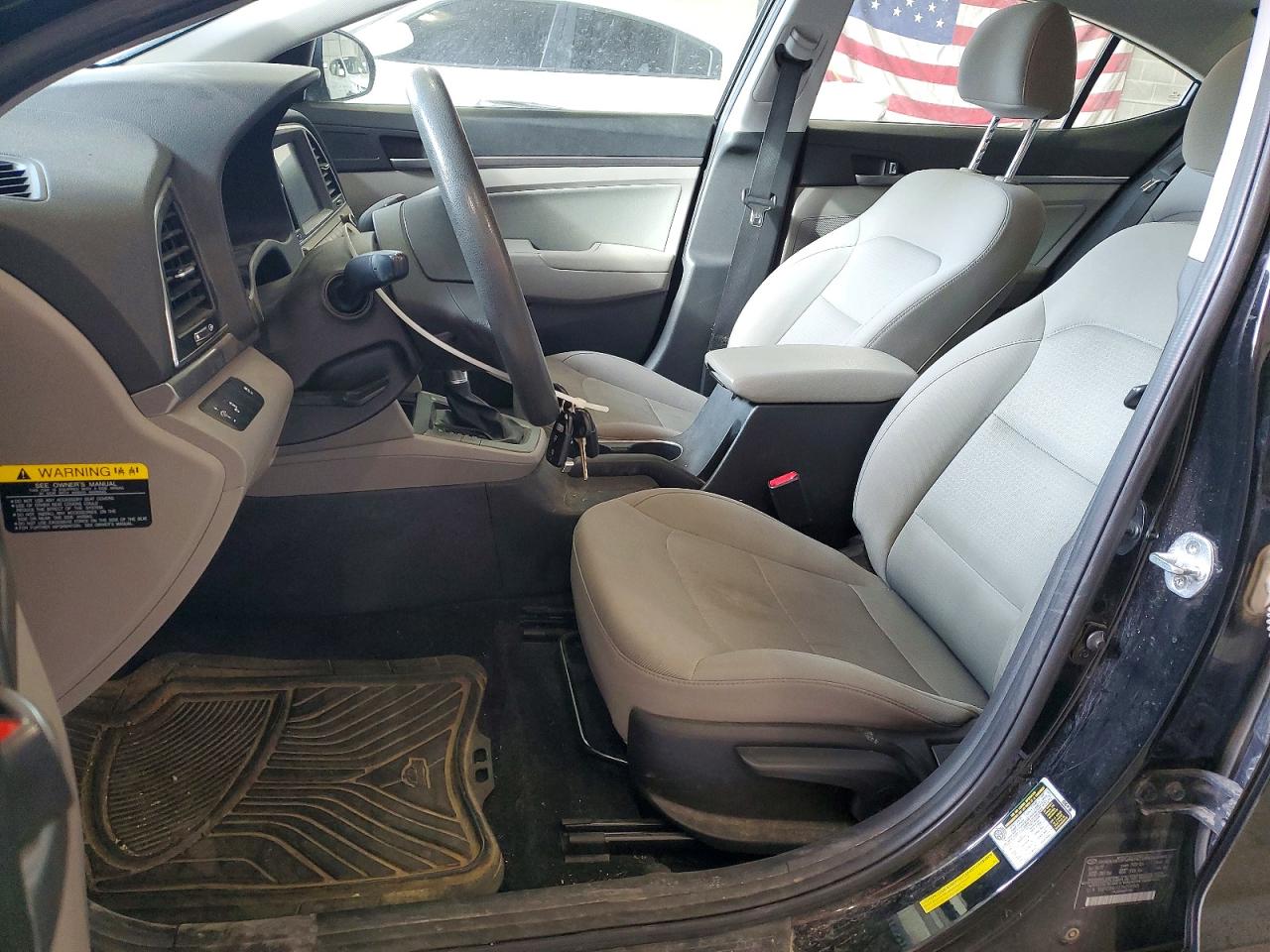 2018 Hyundai Elantra Sel Черный vin: 5NPD84LF2JH254945
