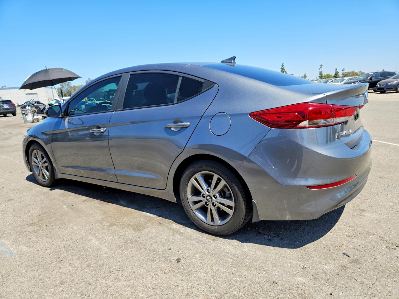 2018 Hyundai Elantra Value Edition Charcoal vin: 5NPD84LF2JH270272