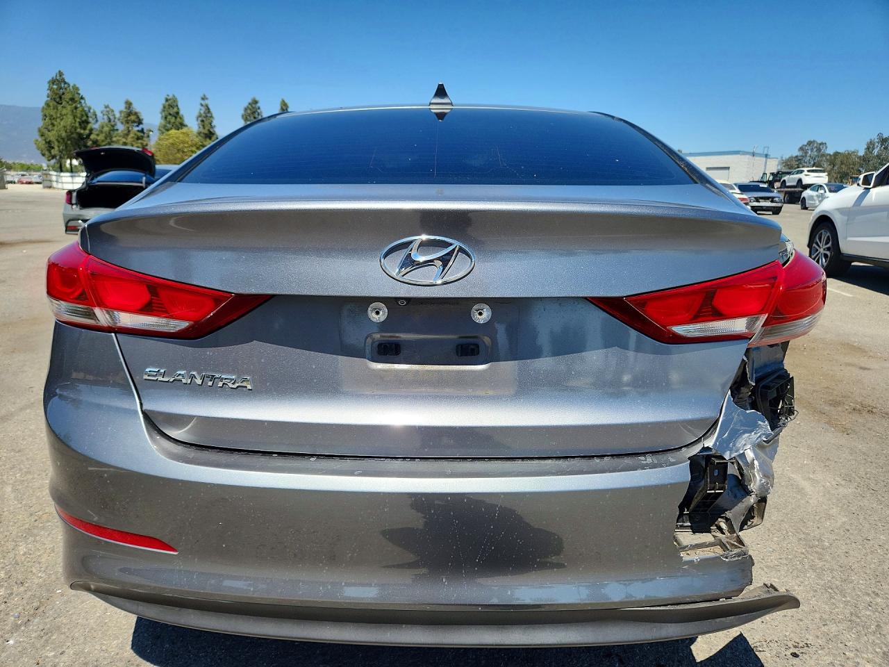 2018 Hyundai Elantra Value Edition Charcoal vin: 5NPD84LF2JH270272