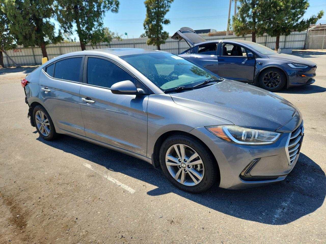 2018 Hyundai Elantra Value Edition Charcoal vin: 5NPD84LF2JH270272