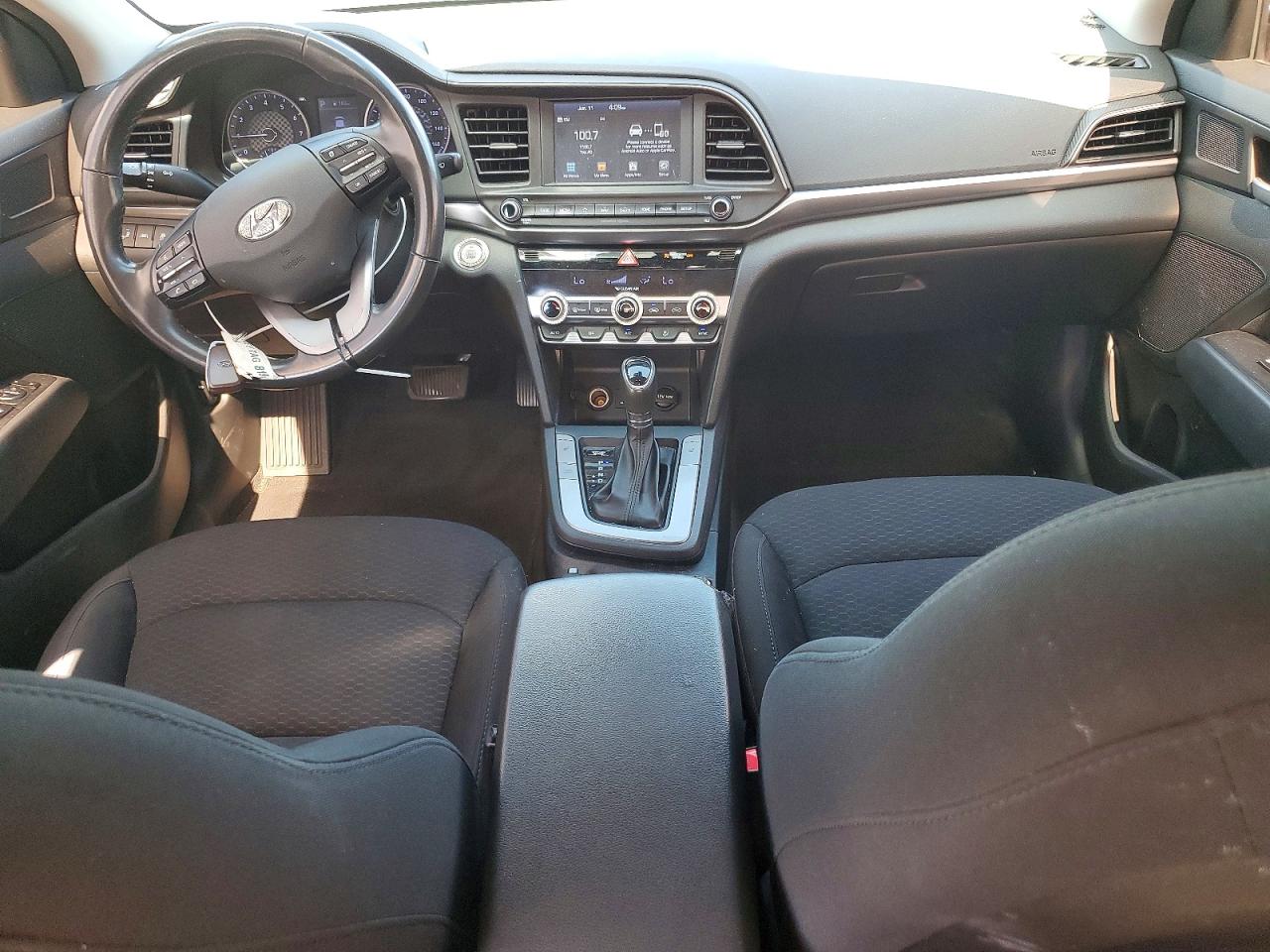 2019 Hyundai Elantra Value Edition Gray vin: 5NPD84LF2KH459540