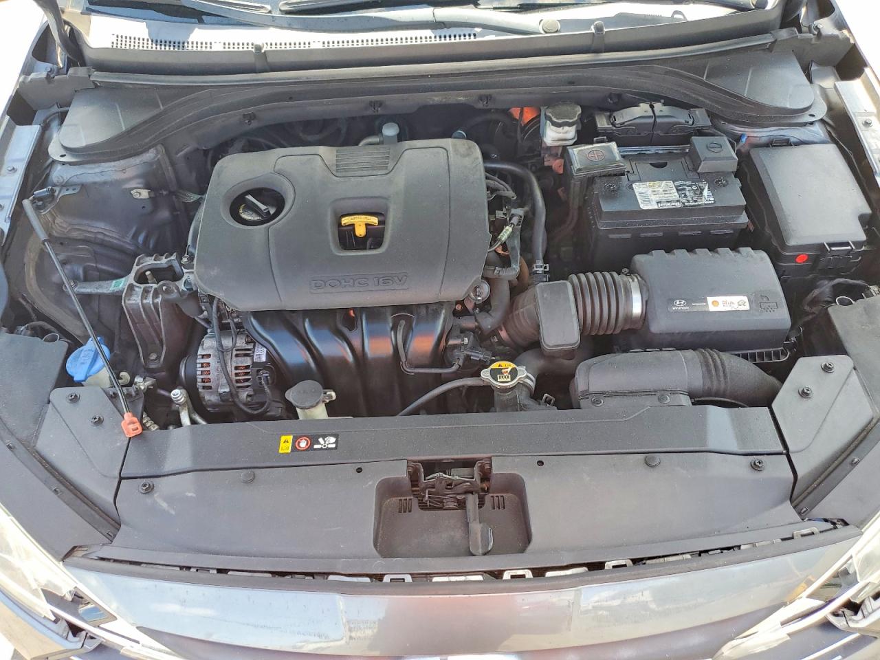 2019 Hyundai Elantra Value Edition Gray vin: 5NPD84LF2KH459540