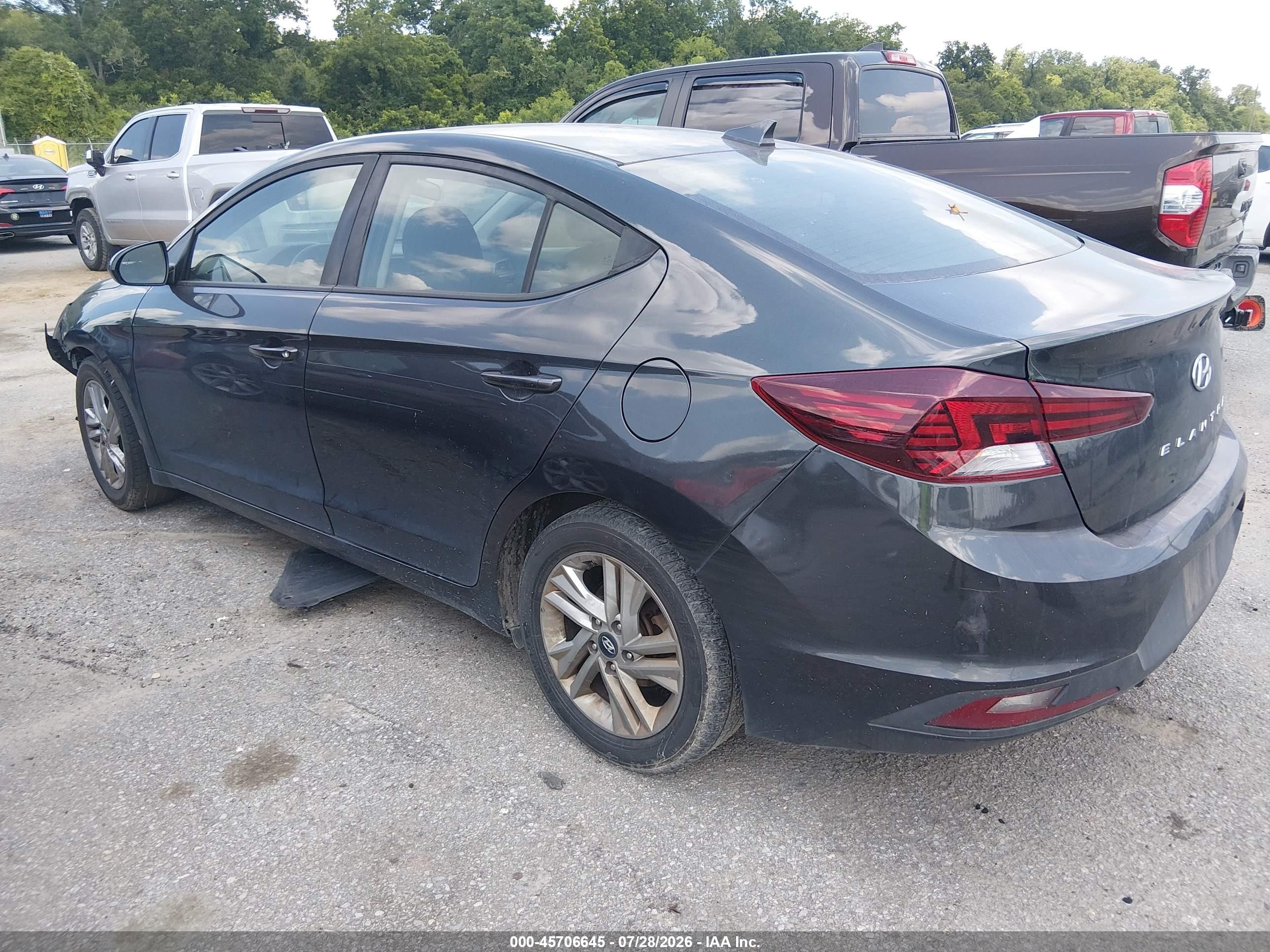 2020 Hyundai Elantra Sel Blue vin: 5NPD84LF2LH549921