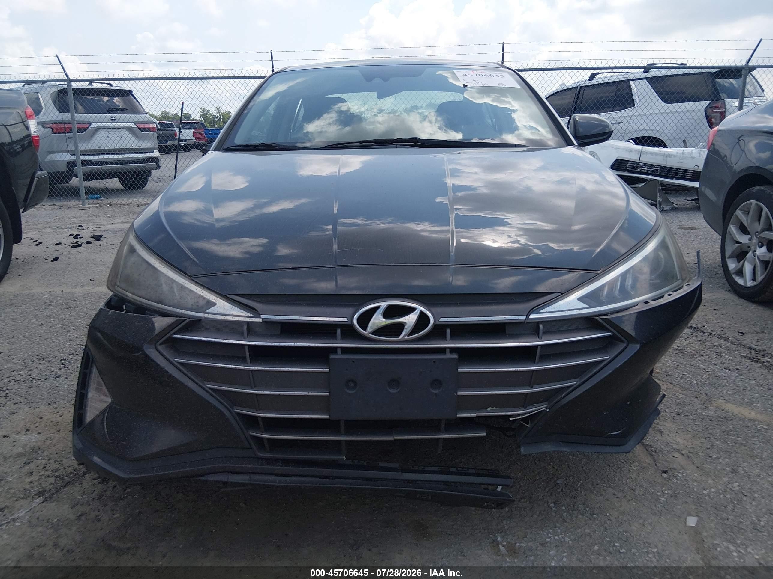 2020 Hyundai Elantra Sel Blue vin: 5NPD84LF2LH549921