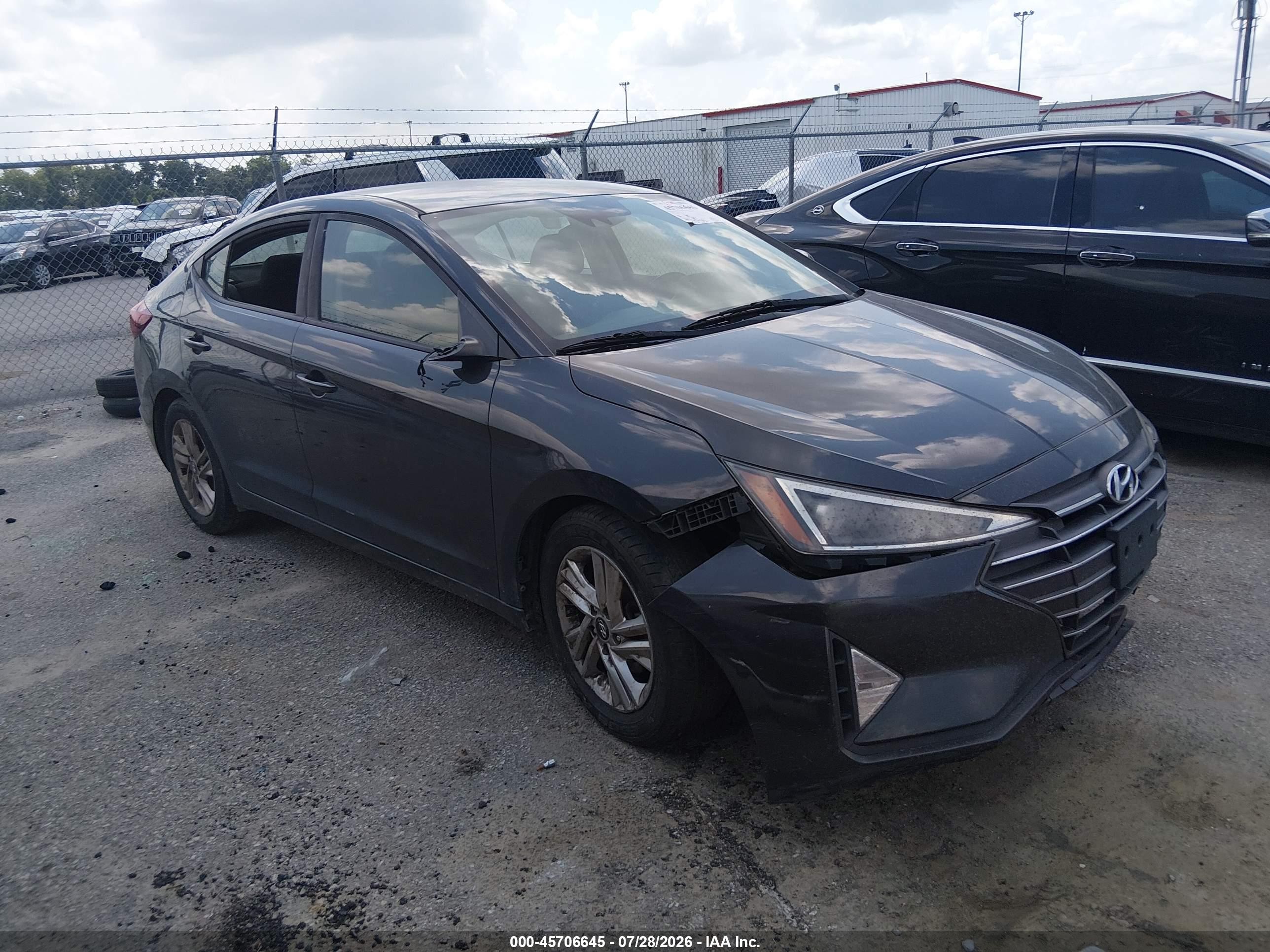 2020 Hyundai Elantra Sel Blue vin: 5NPD84LF2LH549921
