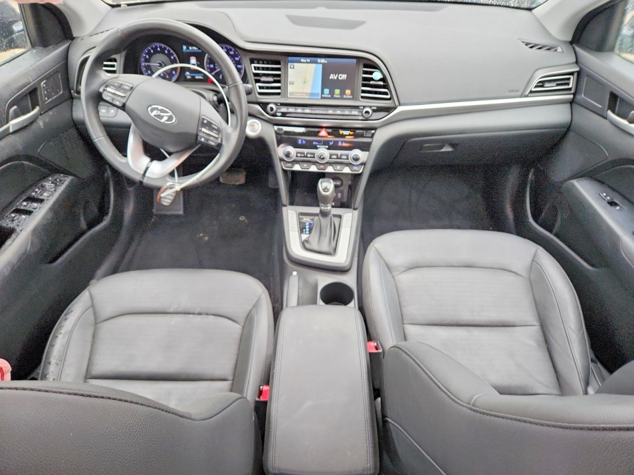 2020 Hyundai Elantra Limited Gray vin: 5NPD84LF2LH551667