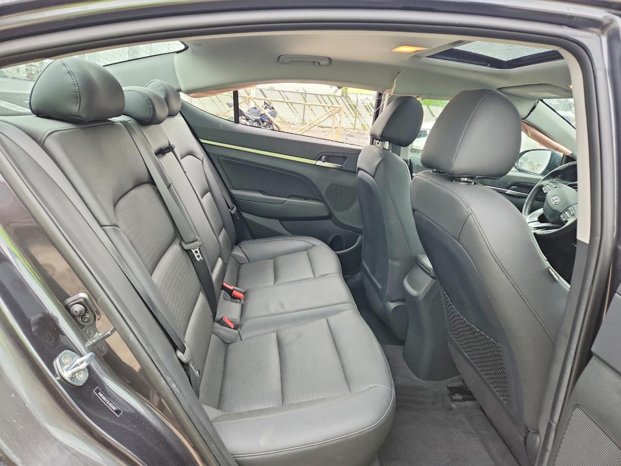 2020 Hyundai Elantra Limited Gray vin: 5NPD84LF2LH551667