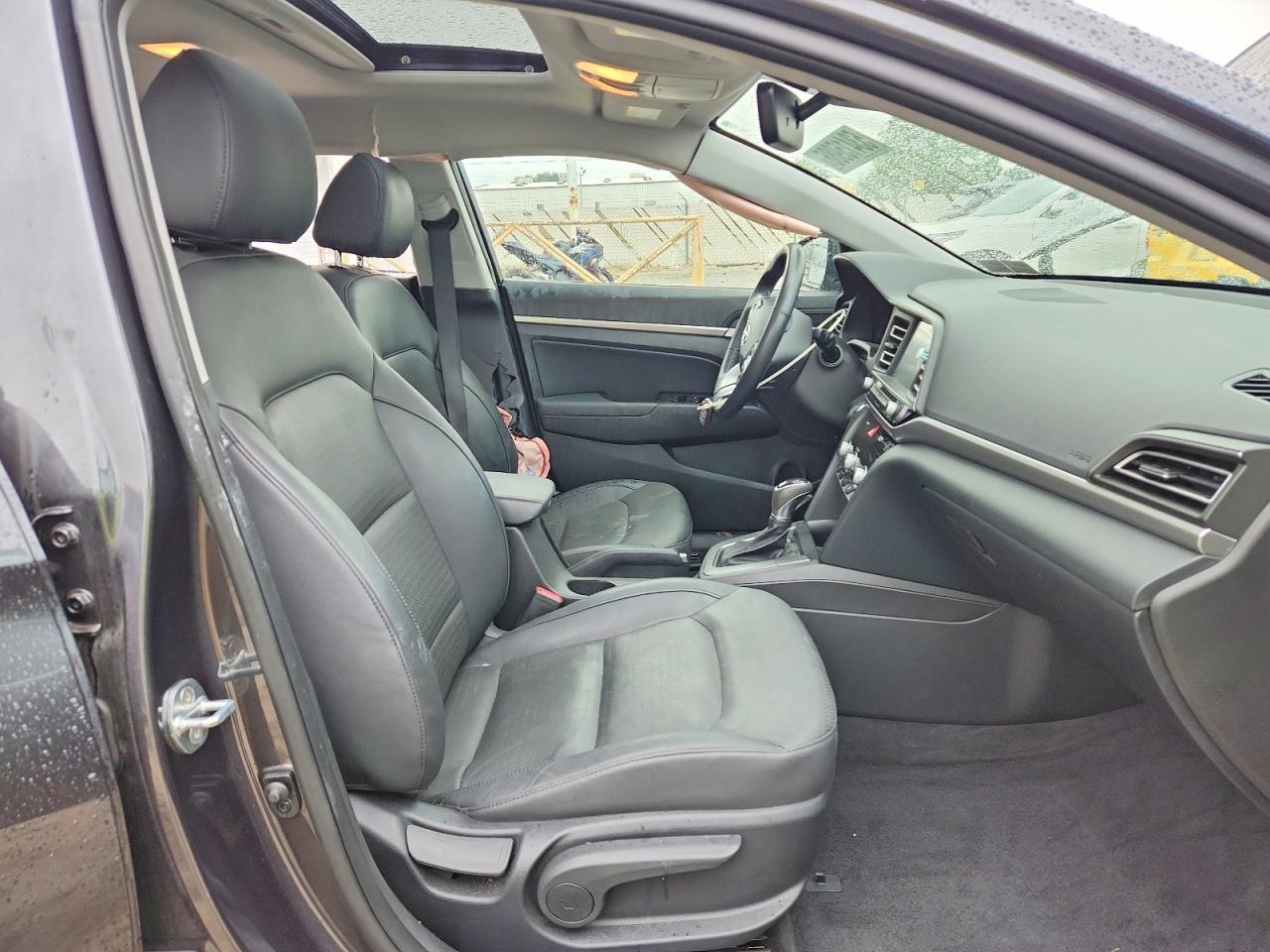 2020 Hyundai Elantra Limited Gray vin: 5NPD84LF2LH551667