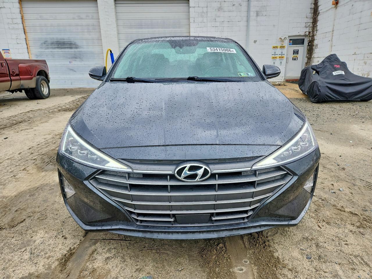 2020 Hyundai Elantra Limited Gray vin: 5NPD84LF2LH551667