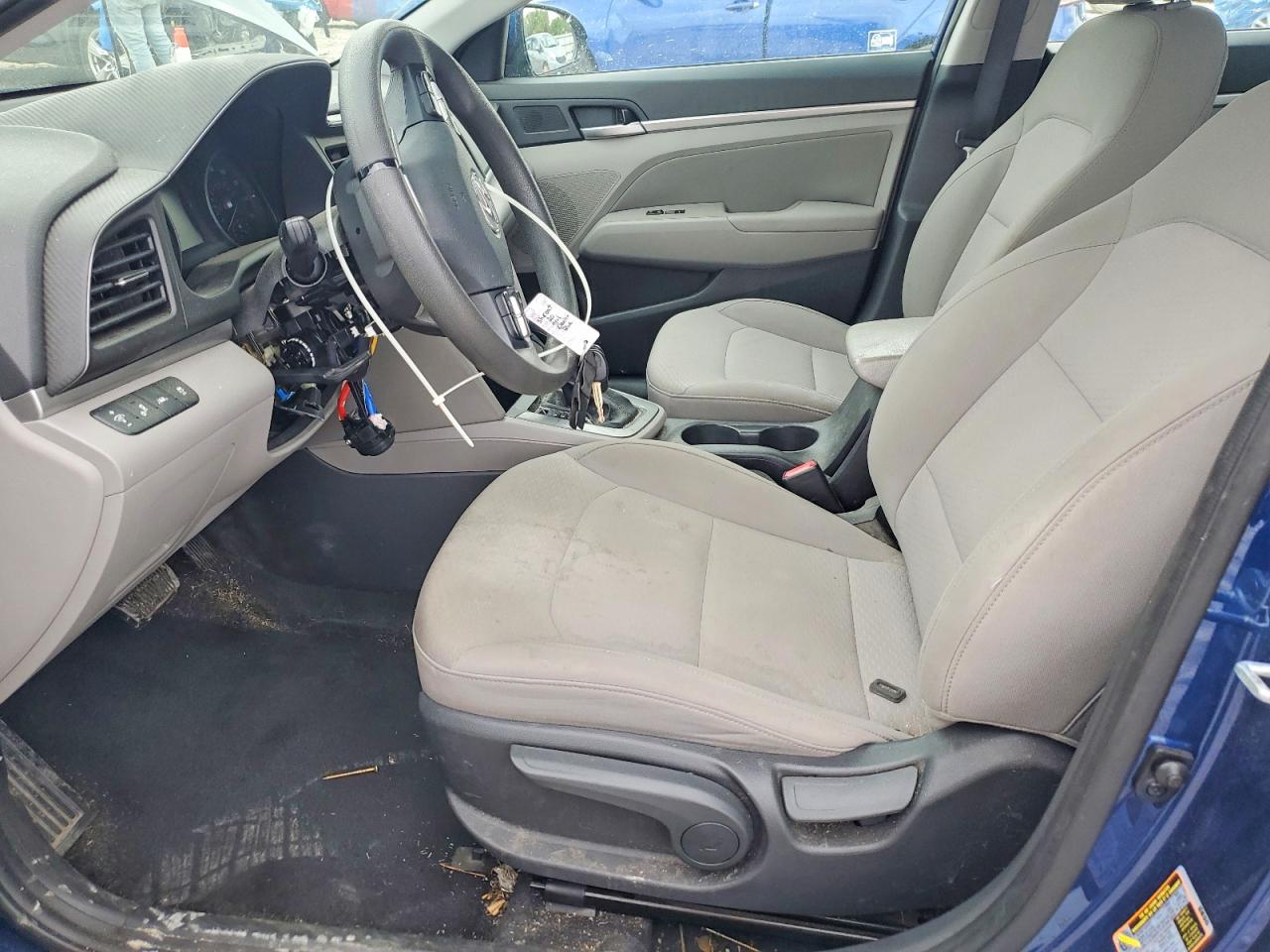 2020 Hyundai Elantra Sel Синий vin: 5NPD84LF2LH573099