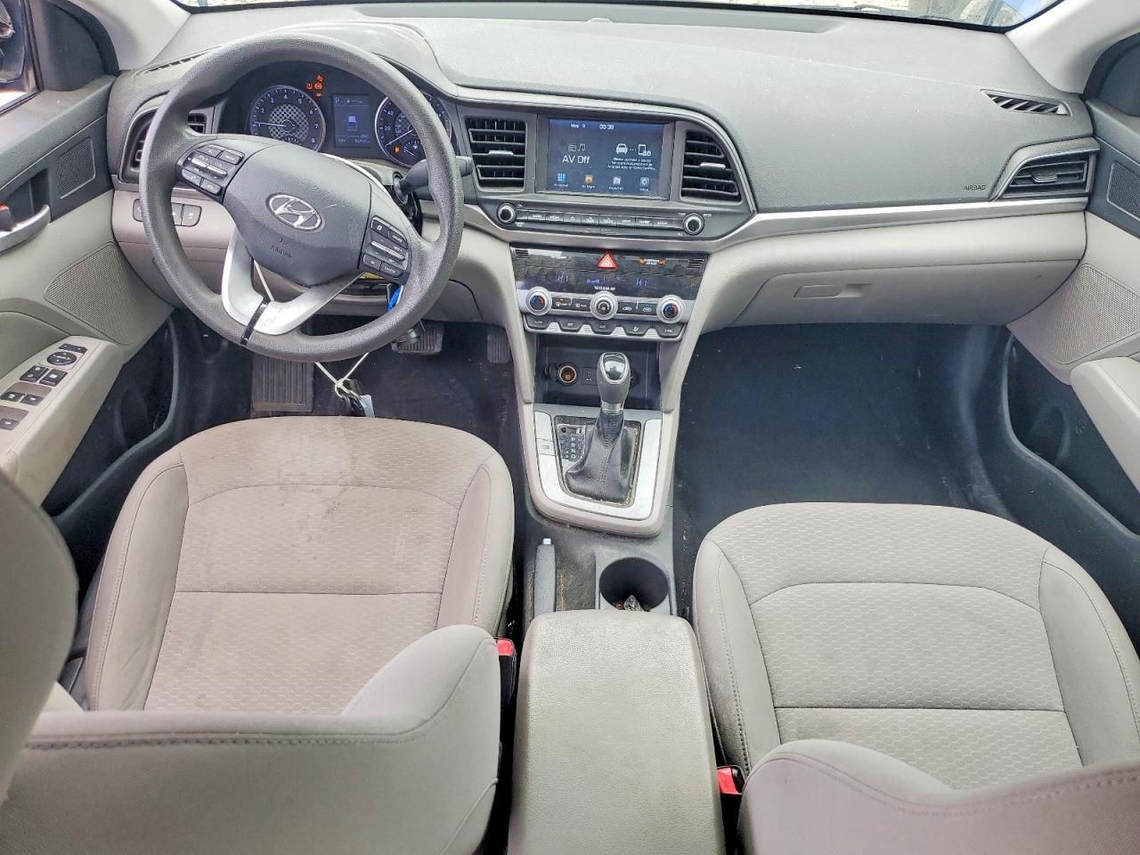 2020 Hyundai Elantra Sel Синий vin: 5NPD84LF2LH573099