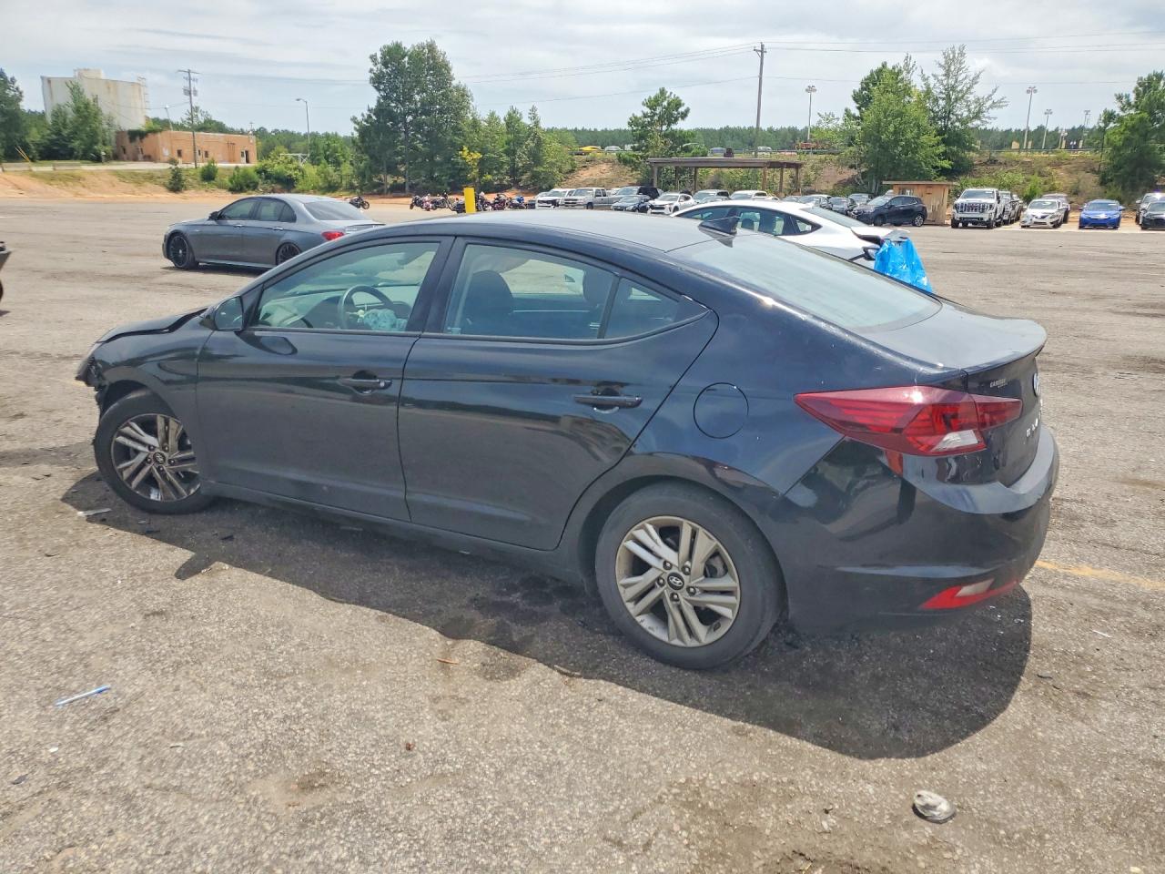 2020 Hyundai Elantra Sel Black vin: 5NPD84LF2LH604352