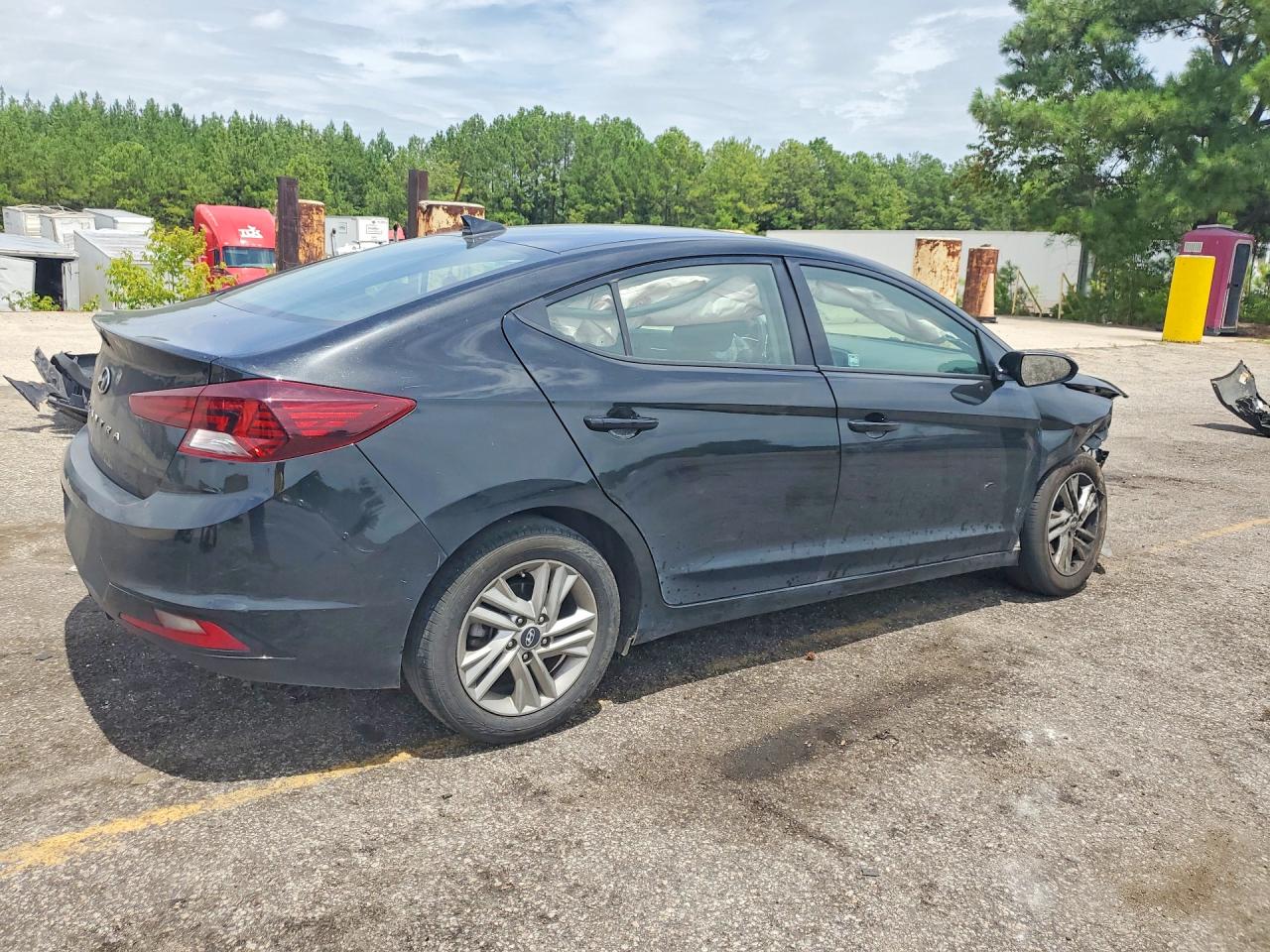2020 Hyundai Elantra Sel Black vin: 5NPD84LF2LH604352