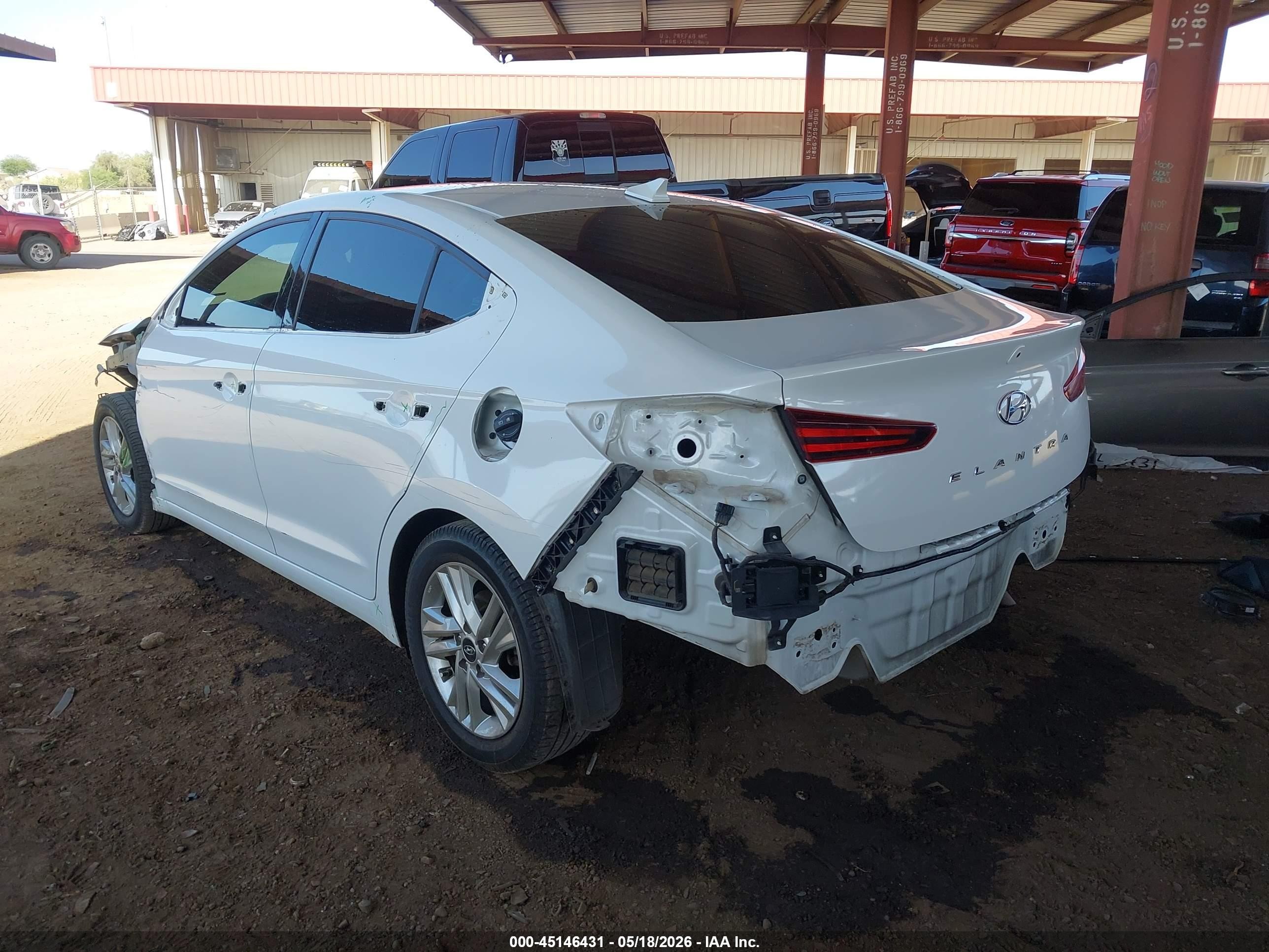 2020 Hyundai Elantra Value Edition White vin: 5NPD84LF2LH605419
