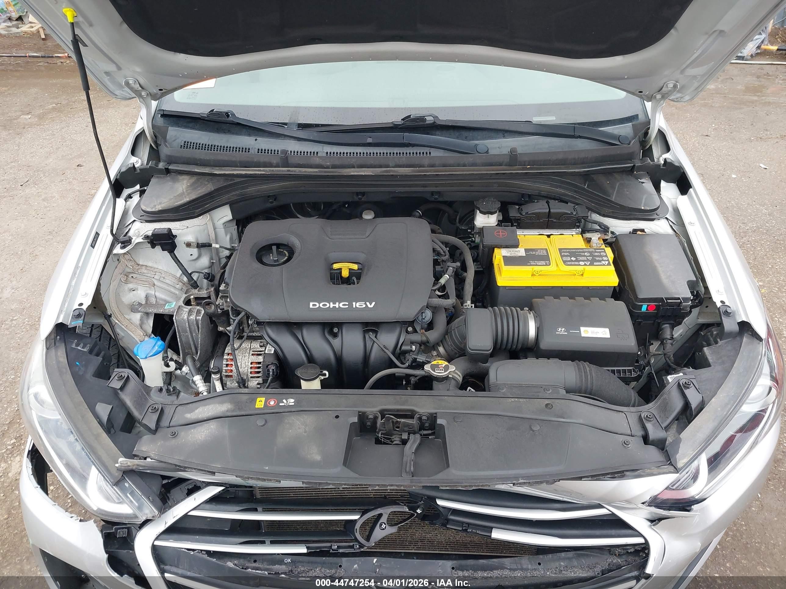2017 Hyundai Elantra Se Серебряный vin: 5NPD84LF3HH172331
