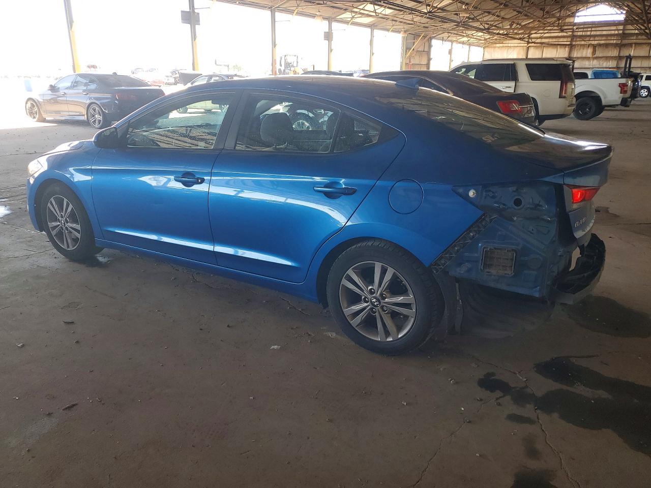 2017 Hyundai Elantra Se Синий vin: 5NPD84LF3HH202475