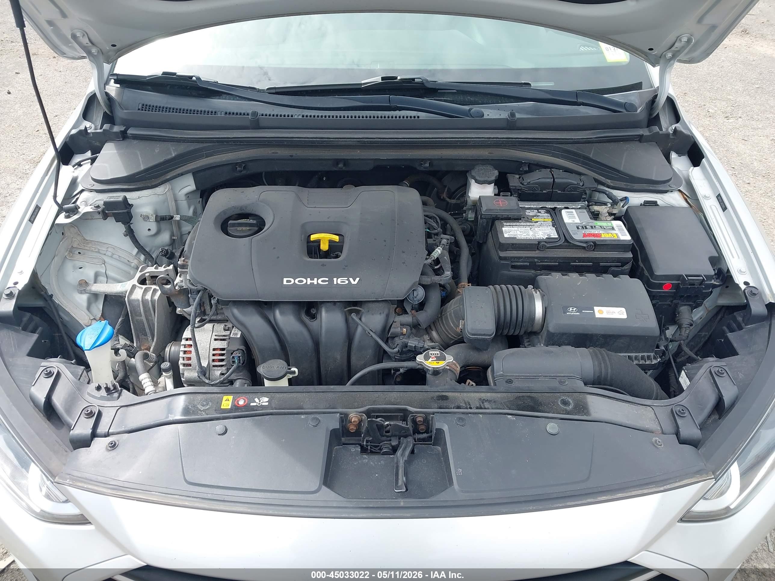 2018 Hyundai Elantra Sel Серебряный vin: 5NPD84LF3JH239421