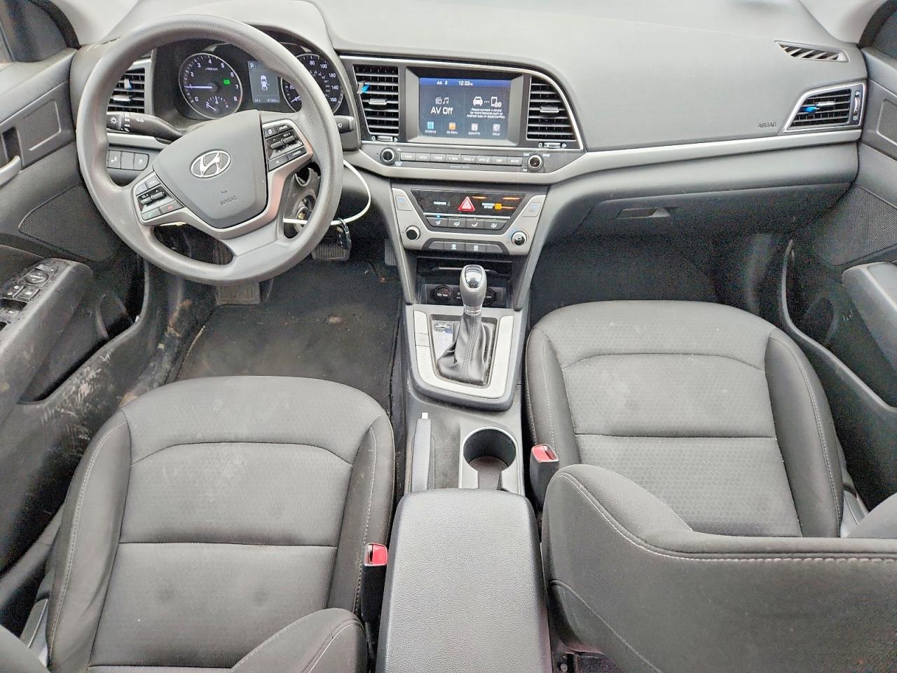 2018 Hyundai Elantra Sel Серый vin: 5NPD84LF3JH342676