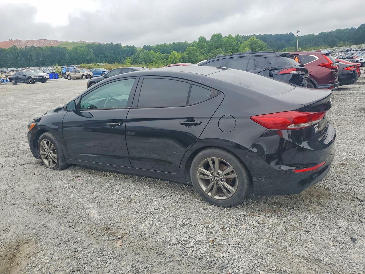 2018 Hyundai Elantra Value Edition Black vin: 5NPD84LF3JH363804