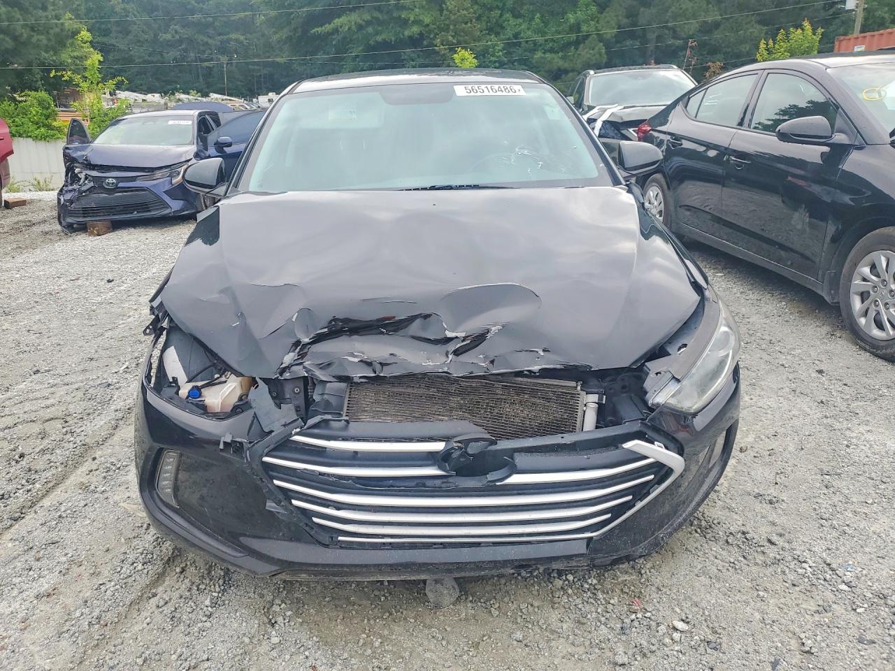 2018 Hyundai Elantra Value Edition Black vin: 5NPD84LF3JH363804