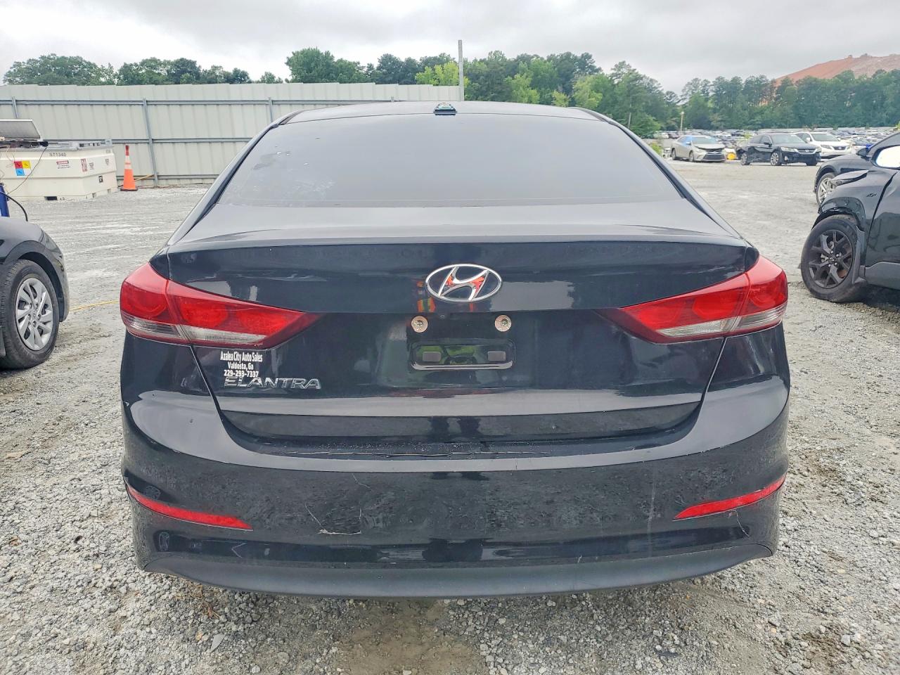 2018 Hyundai Elantra Value Edition Black vin: 5NPD84LF3JH363804