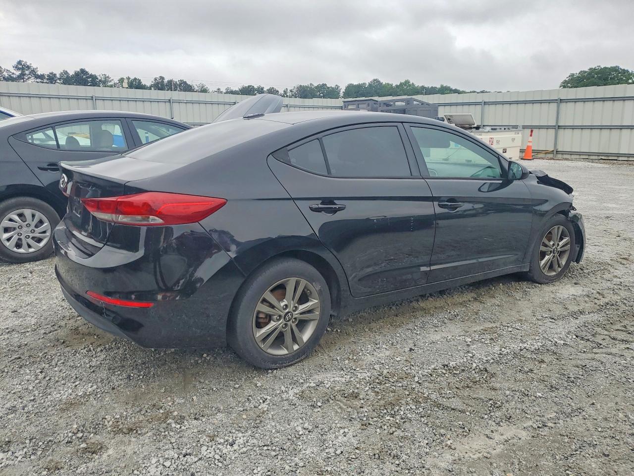 2018 Hyundai Elantra Value Edition Black vin: 5NPD84LF3JH363804