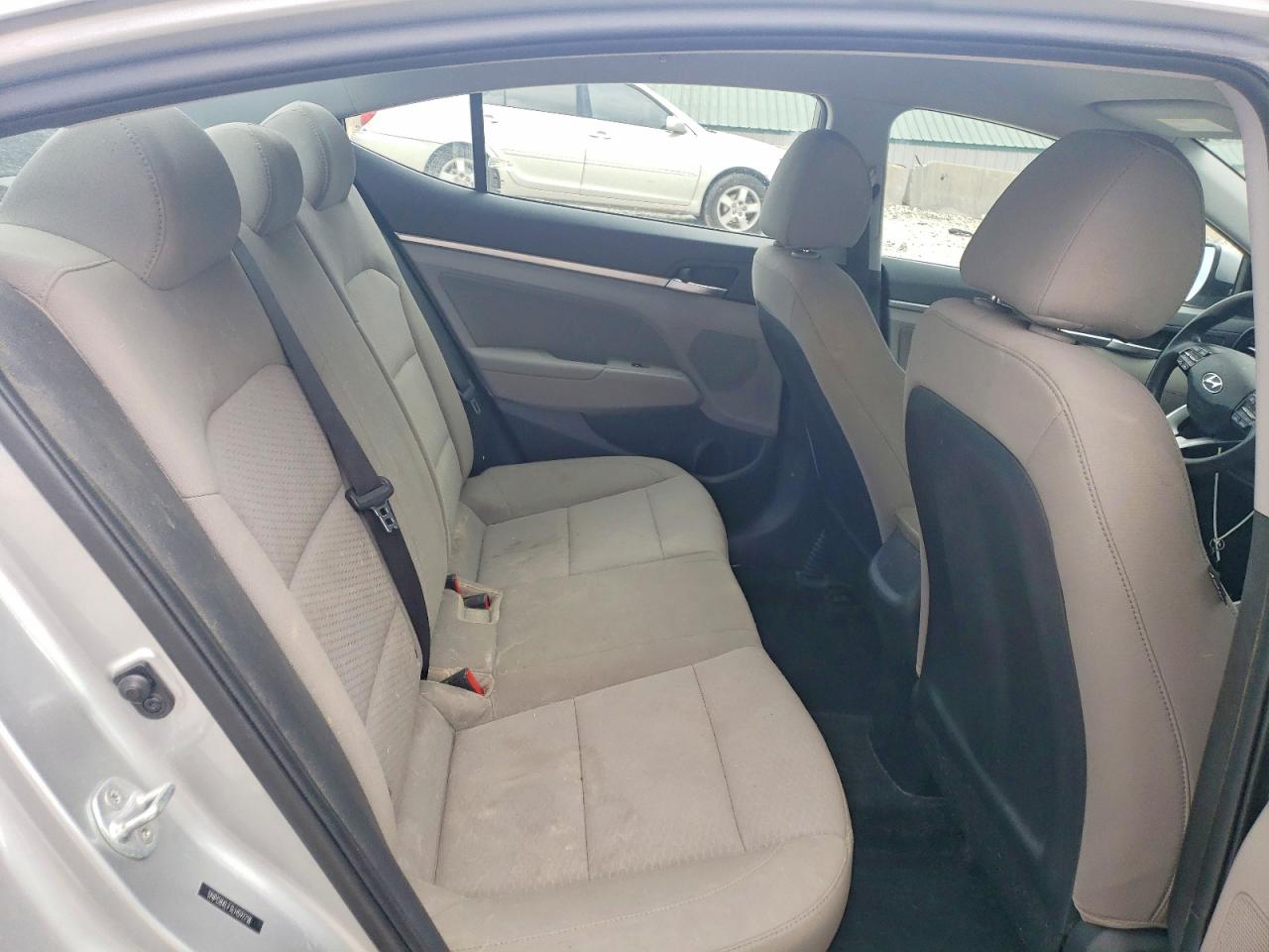 2020 Hyundai Elantra Sel Silver vin: 5NPD84LF3LH597718