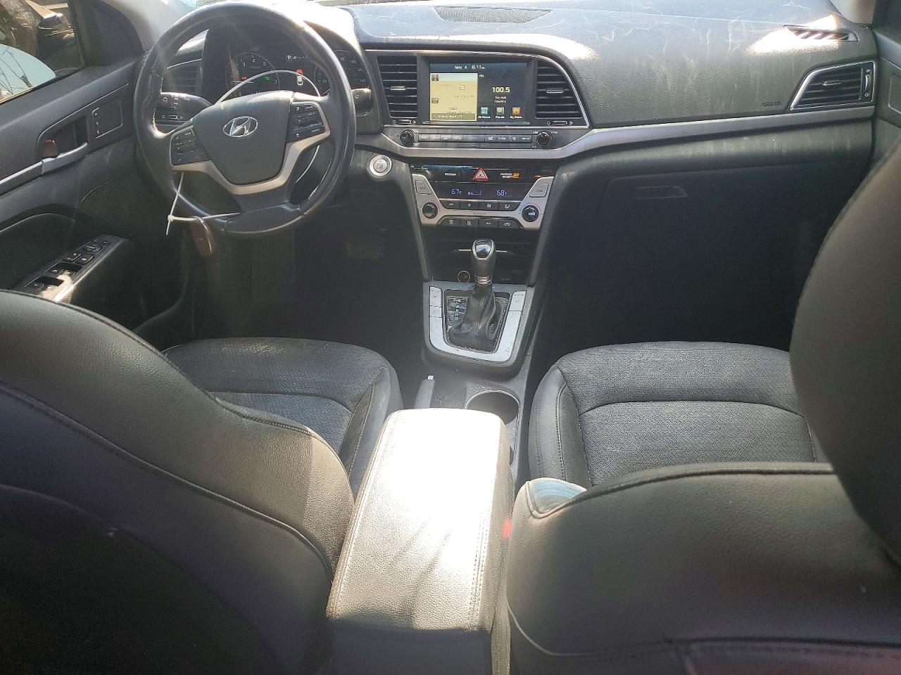2017 Hyundai Elantra Limited Красный vin: 5NPD84LF4HH120321