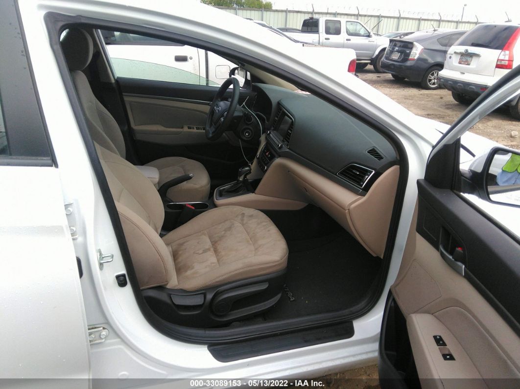 2017 Hyundai Elantra Se White vin: 5NPD84LF4HH143484