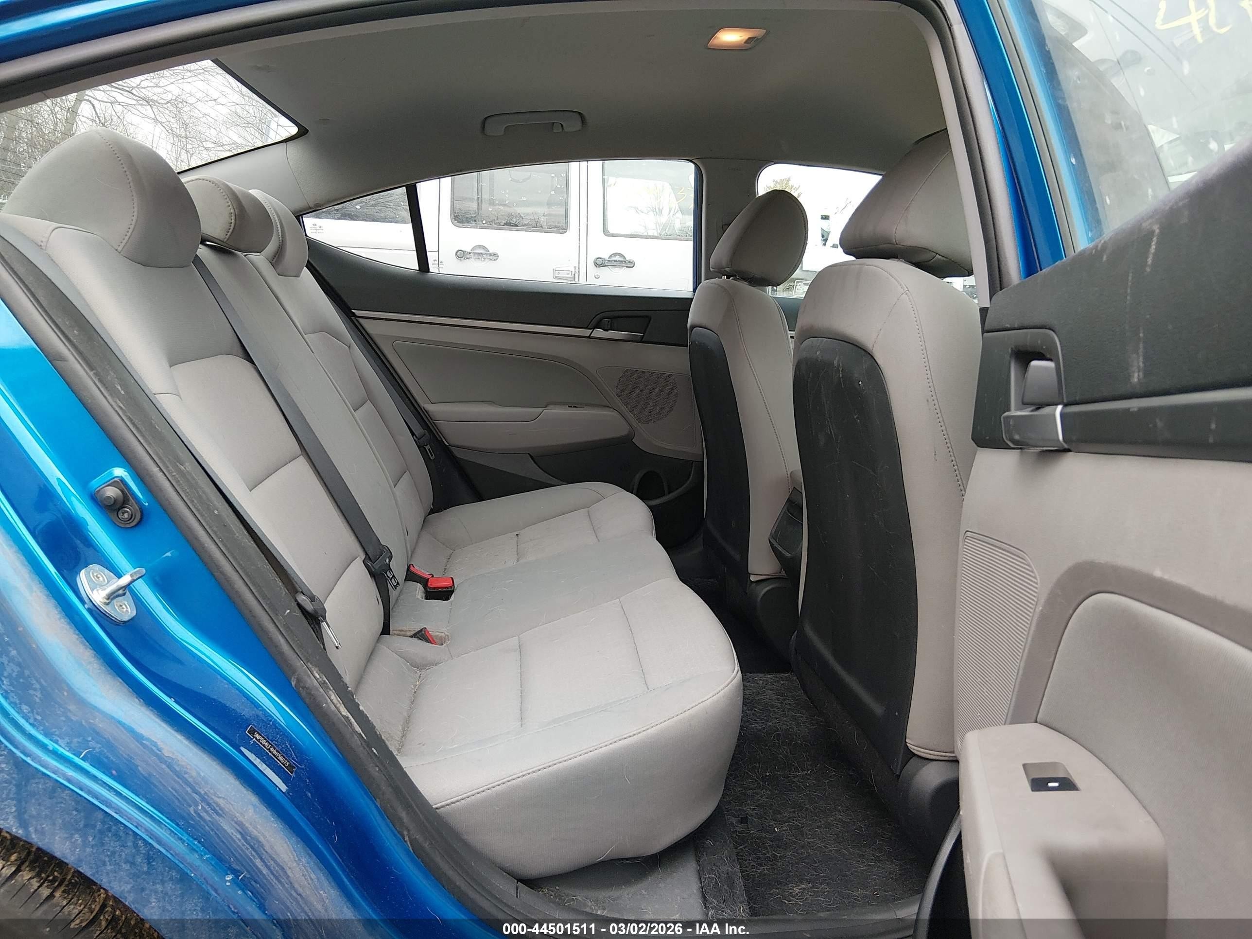 2017 Hyundai Elantra Se Blue vin: 5NPD84LF4HH156073
