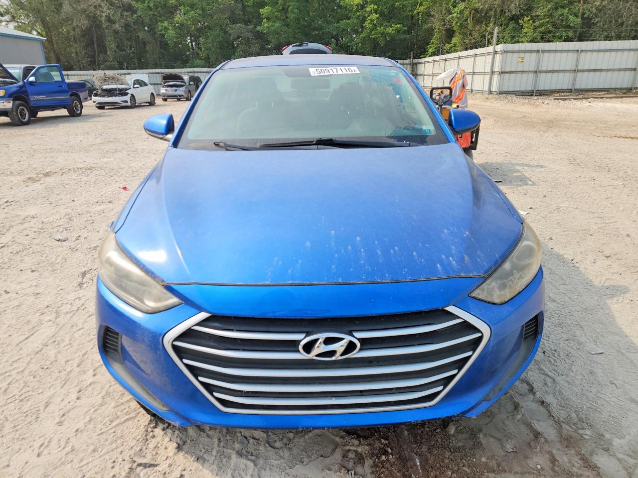2017 Hyundai Elantra Se Blue vin: 5NPD84LF4HH193379