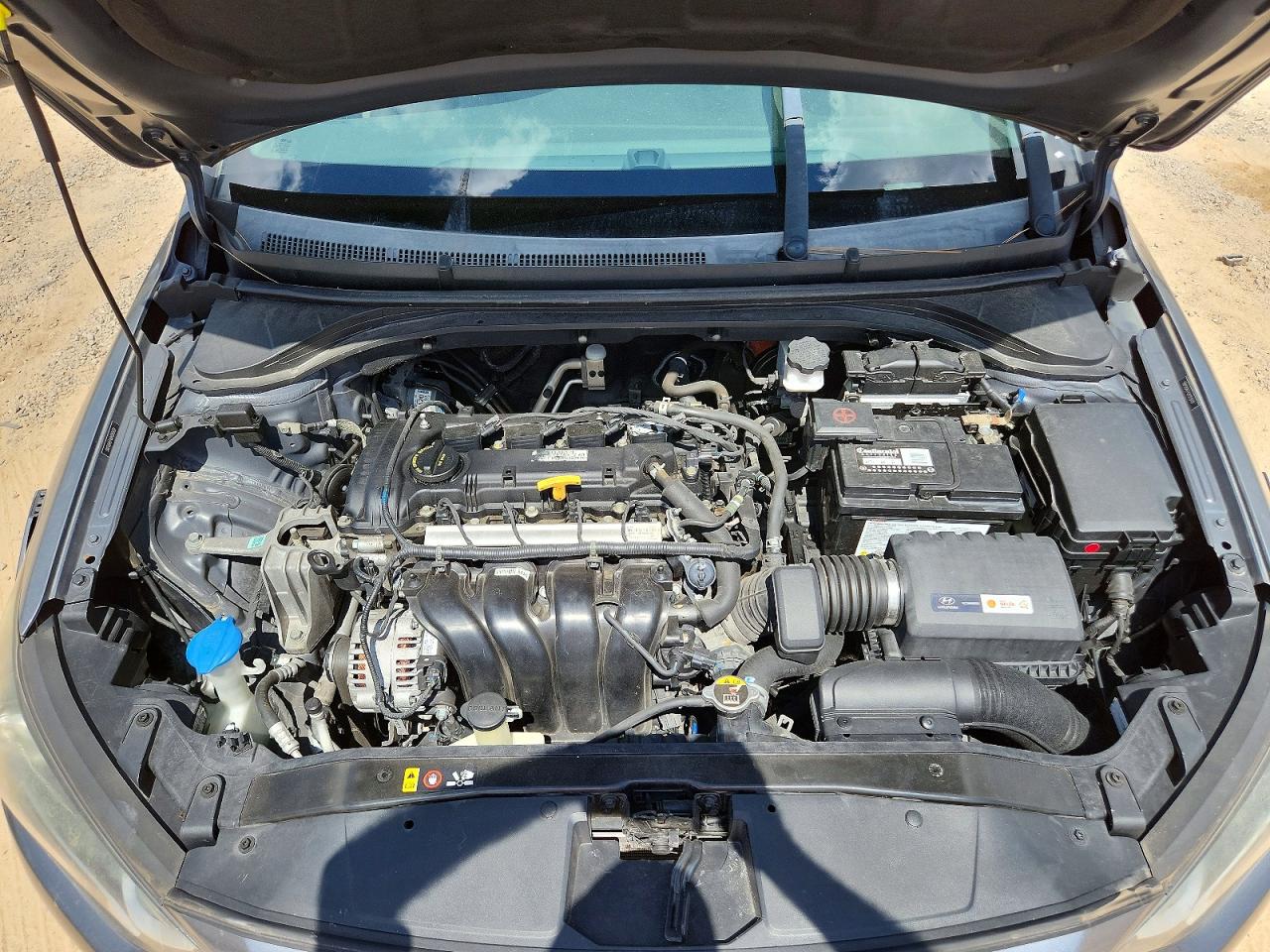 2018 Hyundai Elantra Sel Gray vin: 5NPD84LF4JH255031