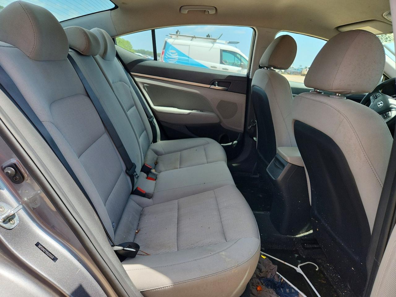 2018 Hyundai Elantra Sel Gray vin: 5NPD84LF4JH255031