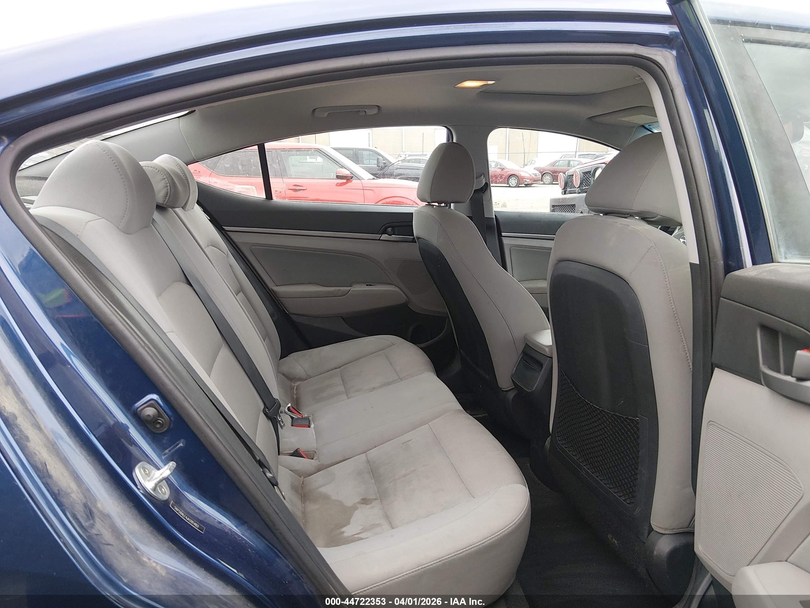 2018 Hyundai Elantra Value Edition Blue vin: 5NPD84LF4JH281483