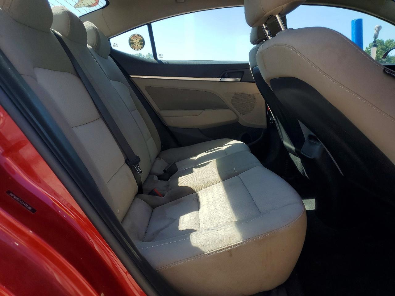 2019 Hyundai Elantra Value Edition Red vin: 5NPD84LF4KH414986