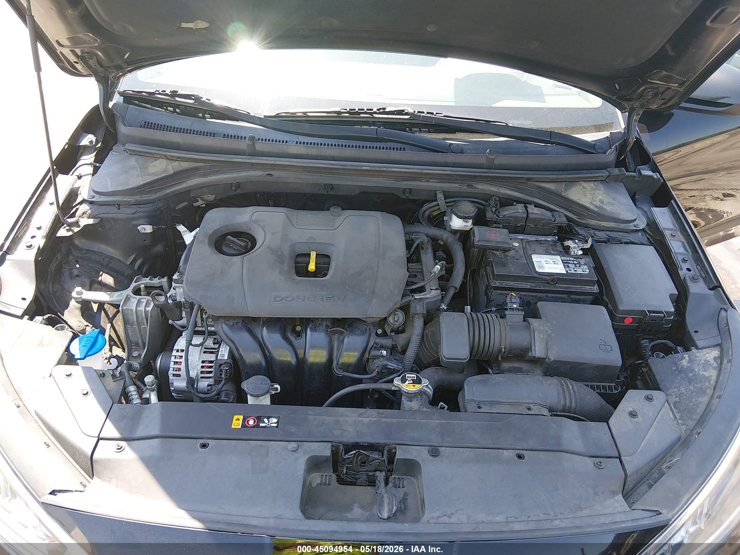 2020 Hyundai Elantra Sel Black vin: 5NPD84LF4LH548365