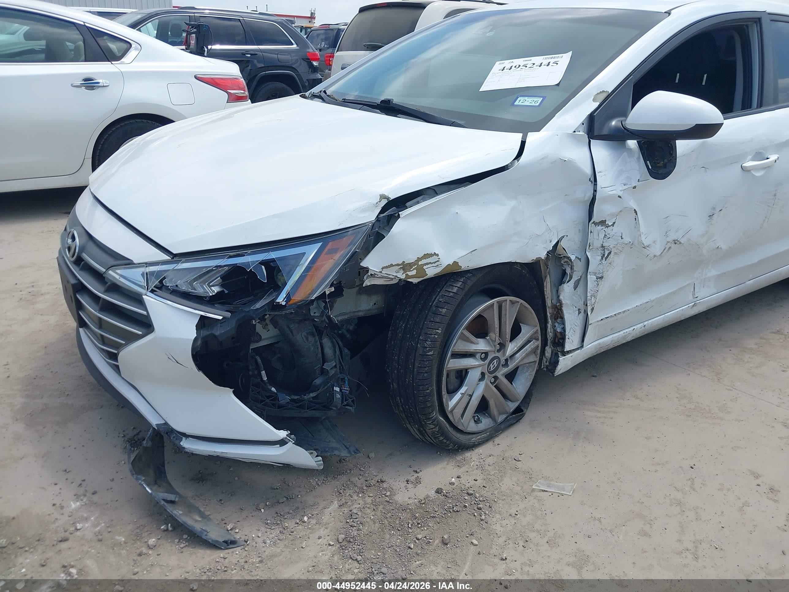 2020 Hyundai Elantra Value Edition White vin: 5NPD84LF4LH554991