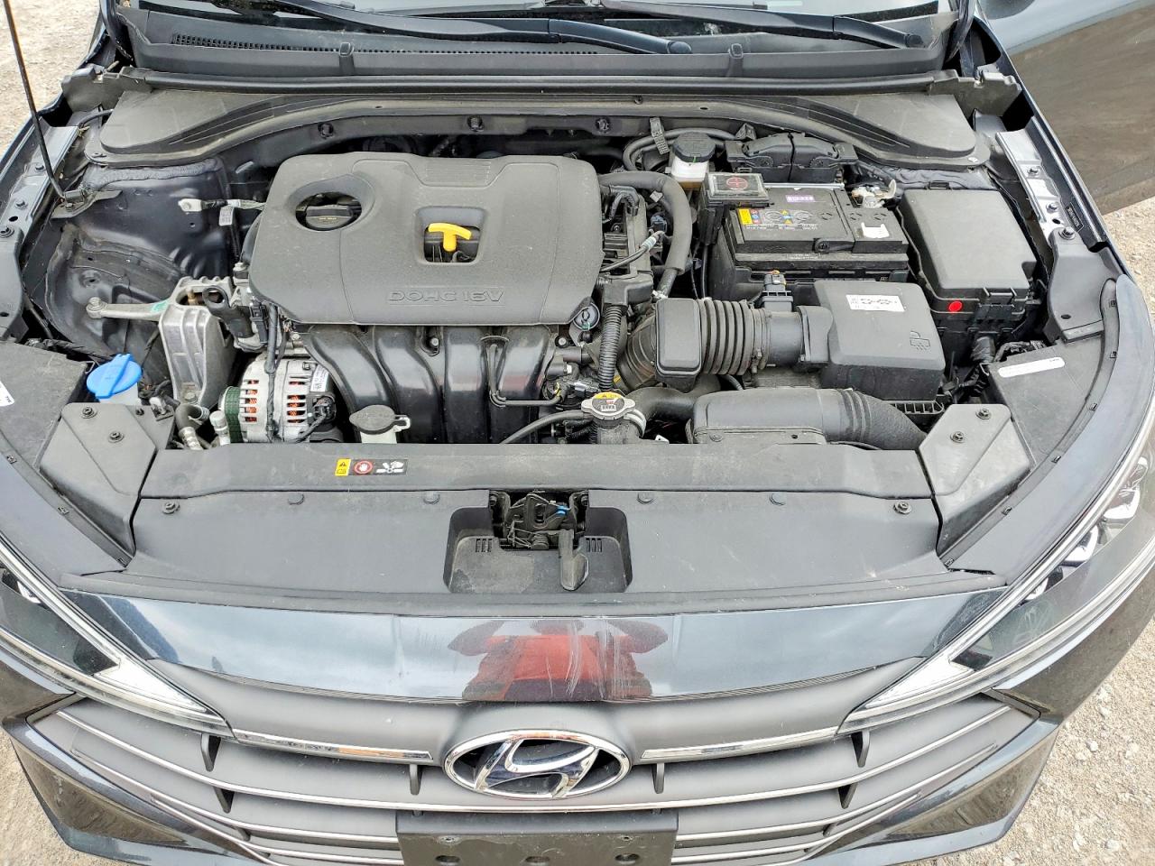 2020 Hyundai Elantra Limited Gray vin: 5NPD84LF4LH618298