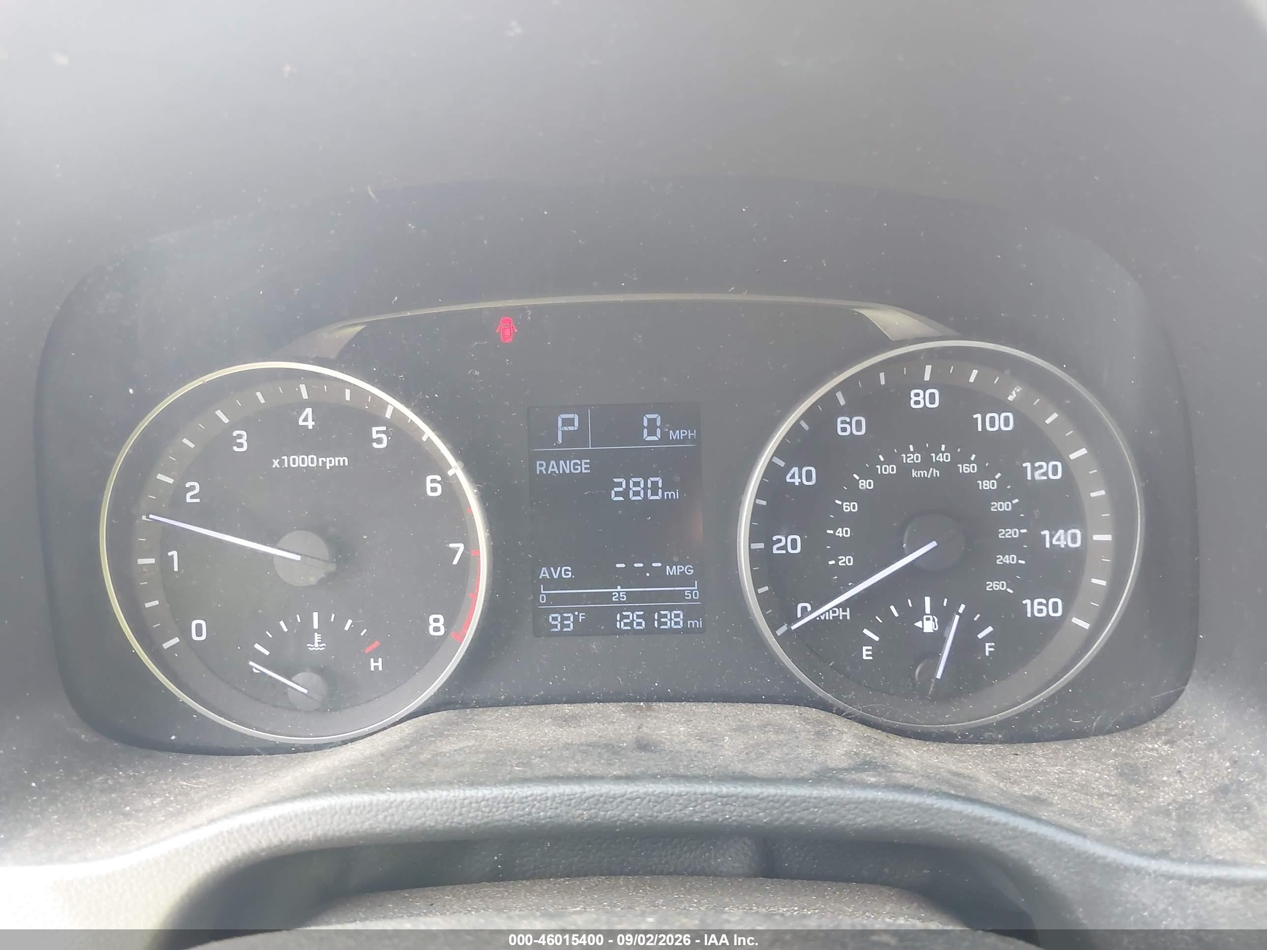 2017 Hyundai Elantra Se Red vin: 5NPD84LF5HH184500