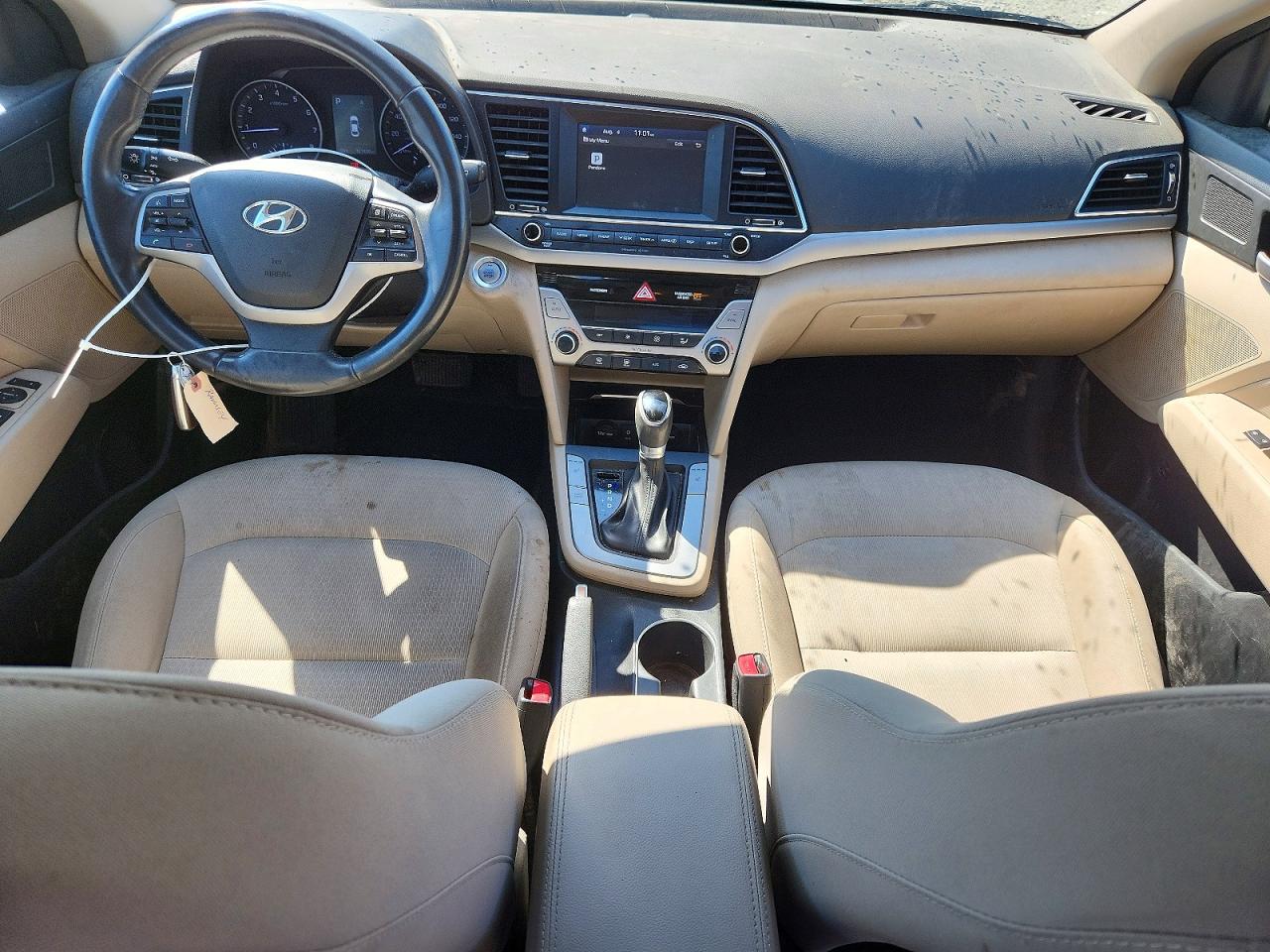 2017 Hyundai Elantra Value Edition Белый vin: 5NPD84LF5HH187431
