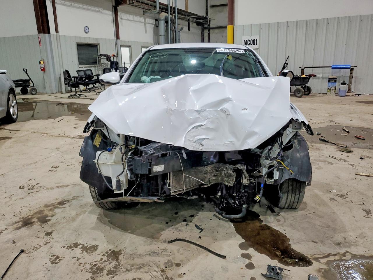 2018 Hyundai Elantra Sel White vin: 5NPD84LF5JH301790