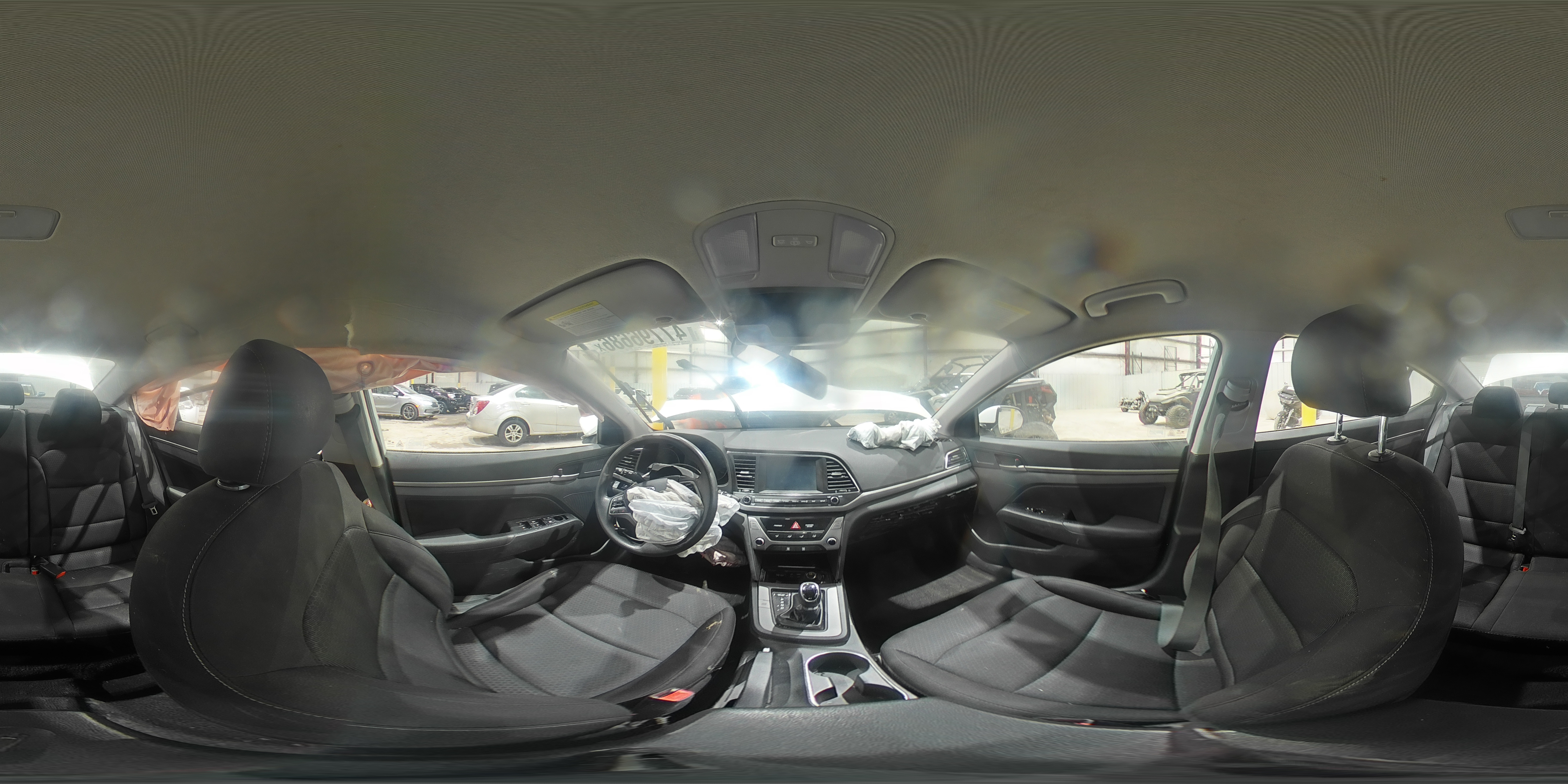 2018 Hyundai Elantra Sel White vin: 5NPD84LF5JH301790