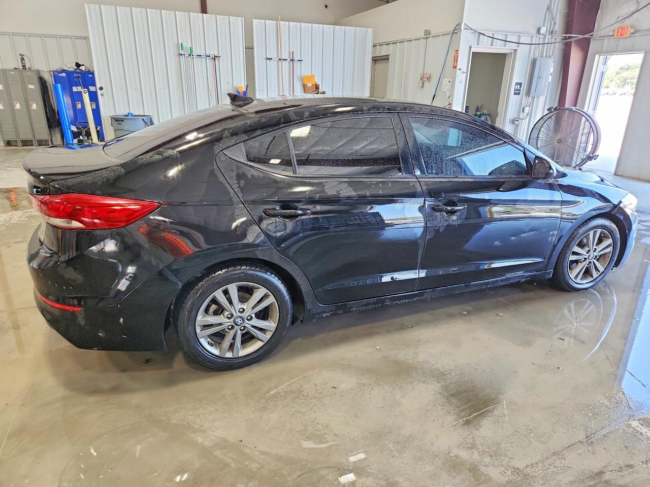 2018 Hyundai Elantra Value Edition Black vin: 5NPD84LF5JH321540