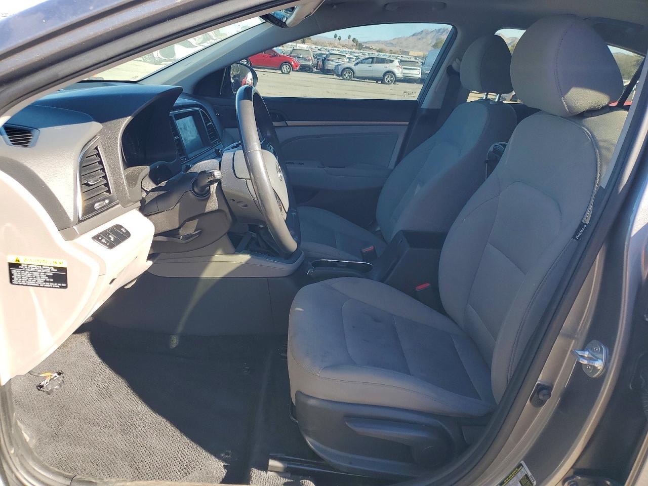 2018 Hyundai Elantra Value Edition Gray vin: 5NPD84LF5JH343733